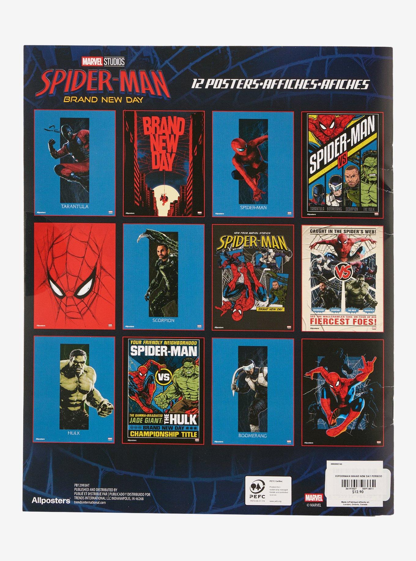 Marvel Spider-Man: Brand New Day Poster Book, , hi-res