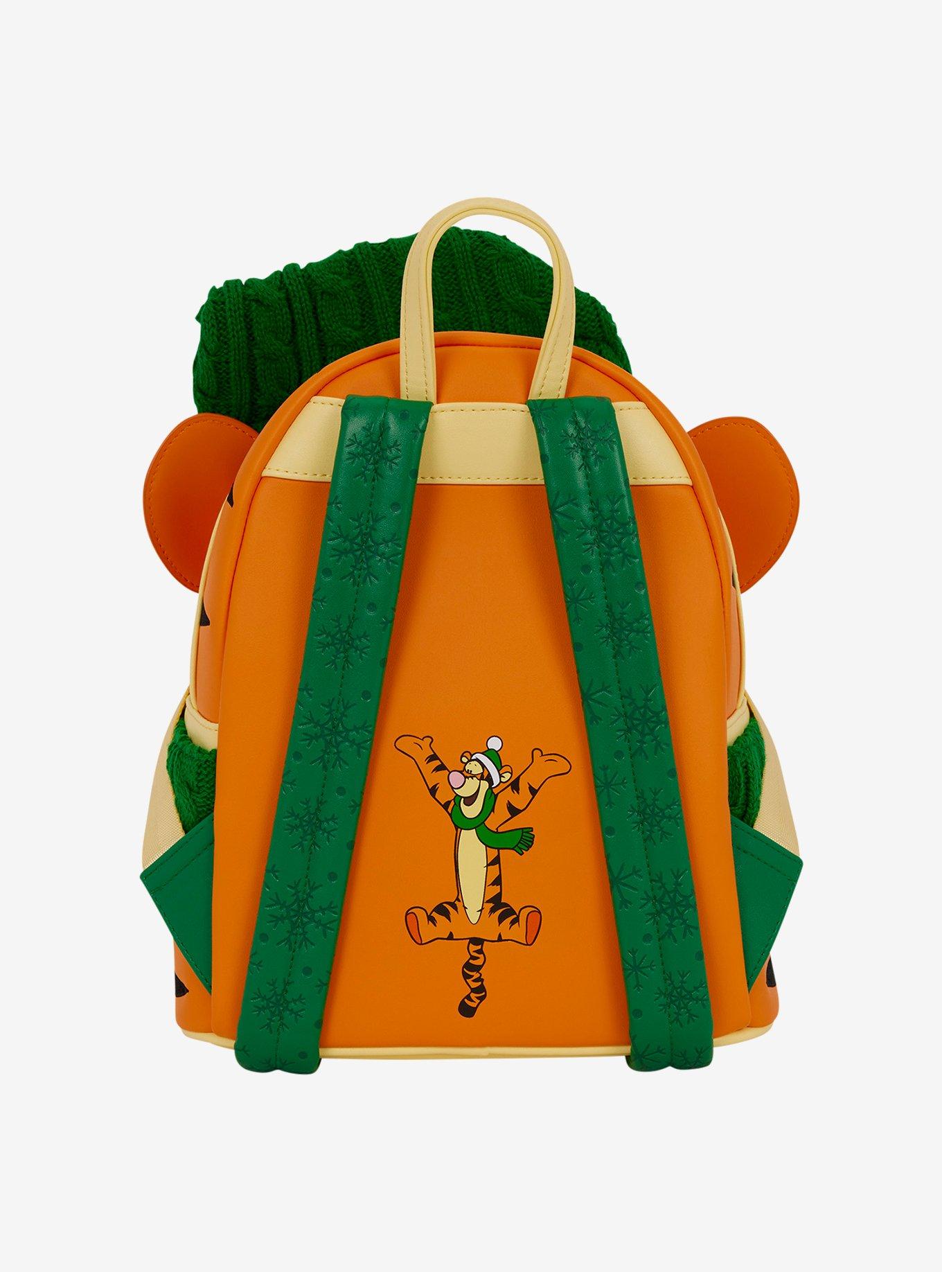 Loungefly Disney Winnie the Pooh Tigger Holiday Figural Mini Backpack