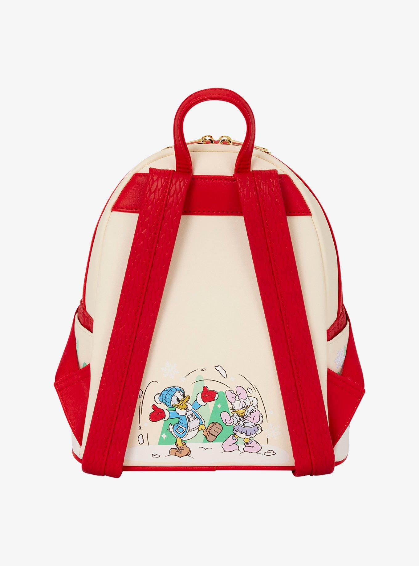 Loungefly Disney Mickey & Minnie Ice Skating Mini Backpack, , alternate - view 3