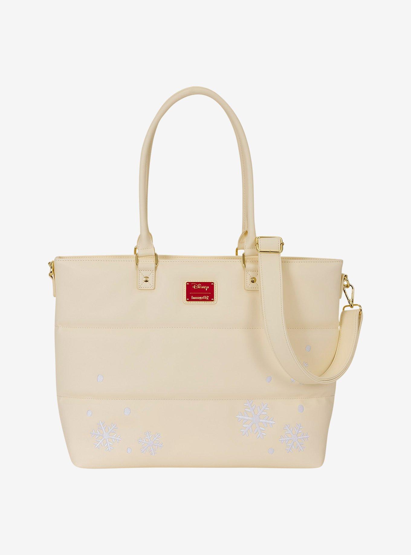 Loungefly Disney Mickey and Friends Holiday Tote Bag with Coin Purse, , alternate - view 3