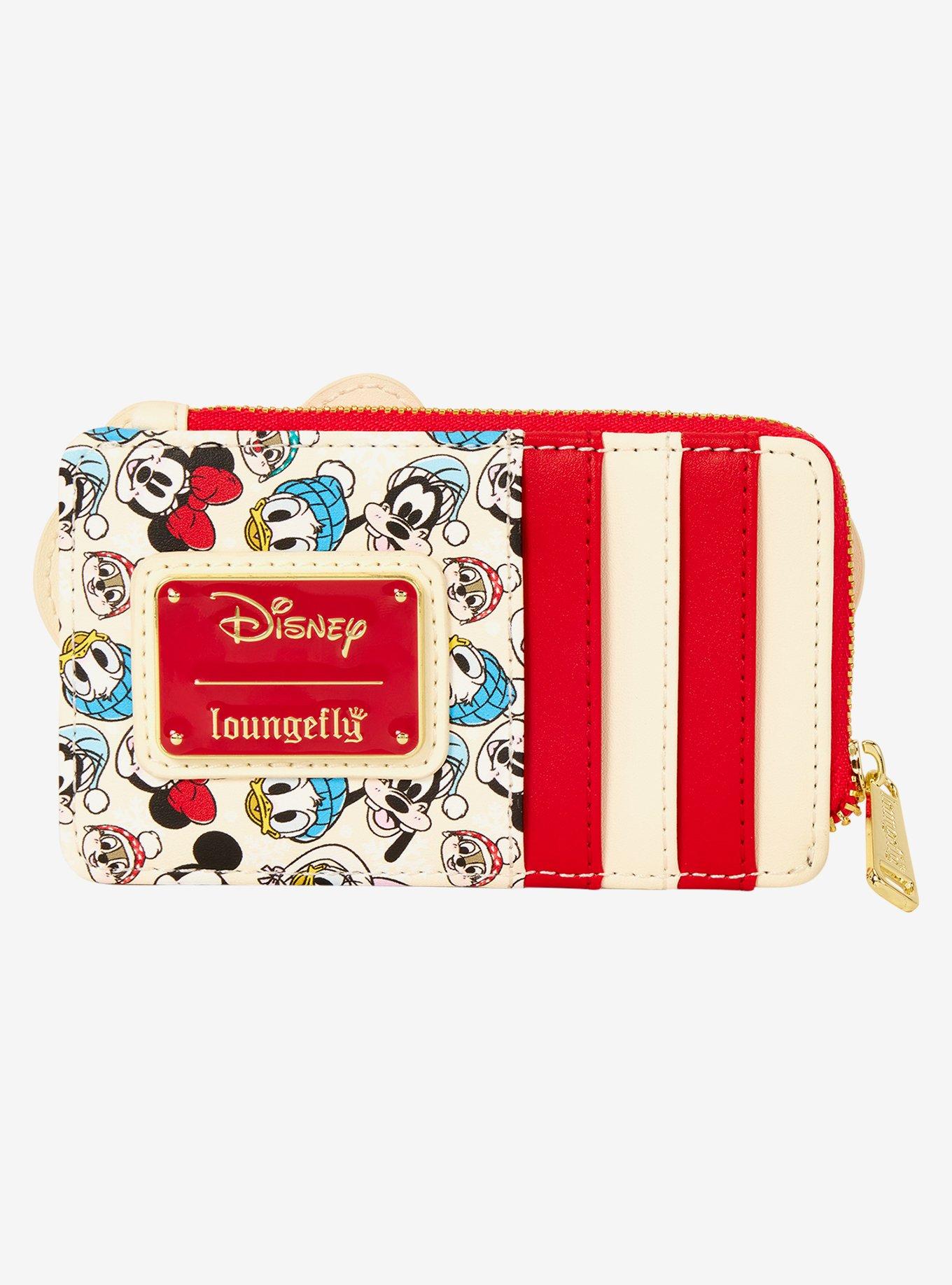 Loungefly Disney Mickey & Minnie Winter Cardholder, , alternate - view 3