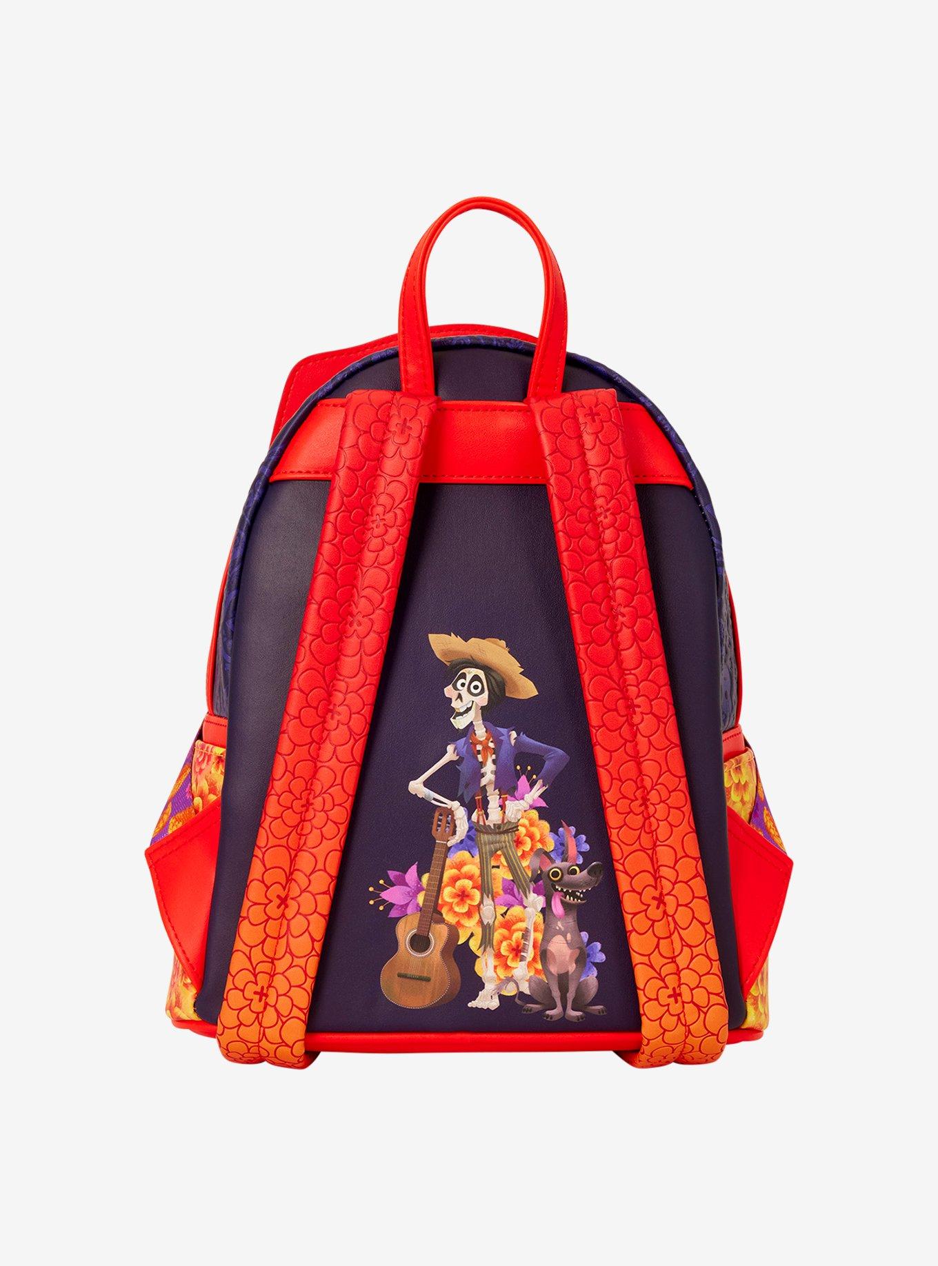 Loungefly Disney Pixar Coco Miguel Figural Glow-in-the-Dark Mini Backpack, , alternate - view 3