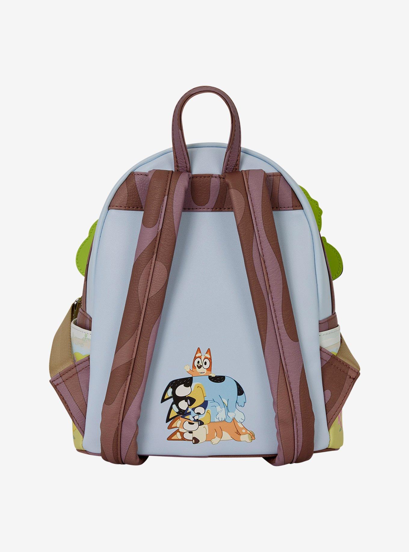 Loungefly Bluey Tree Scene Mini Backpack, , alternate - view 4