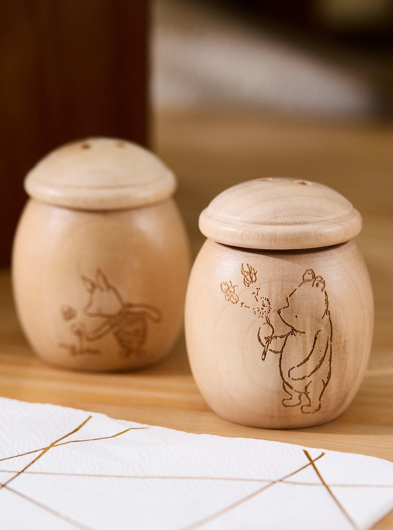 Disney Winnie the Pooh Piglet & Pooh Wood Salt and Pepper Shakers &mdash; BoxLunch Exclusive, , alternate - view 3