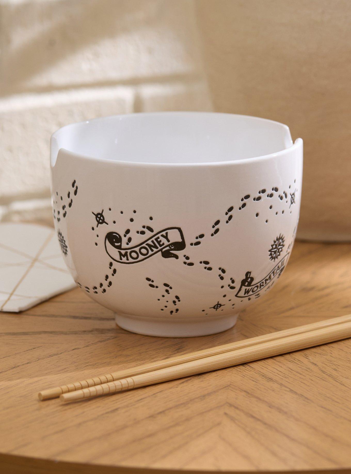 Harry Potter The Marauder's Map Ramen Bowl Set - BoxLunch Exclusive, , hi-res