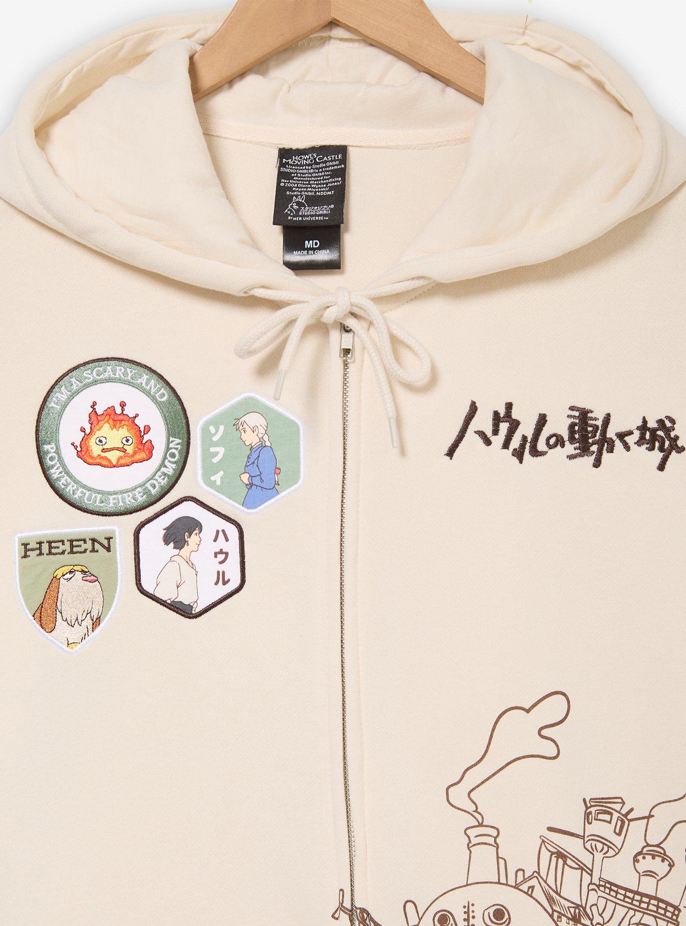 Studio Ghibli® Howl's Moving Castle Zippered Hoodie - BoxLunch Exclusive