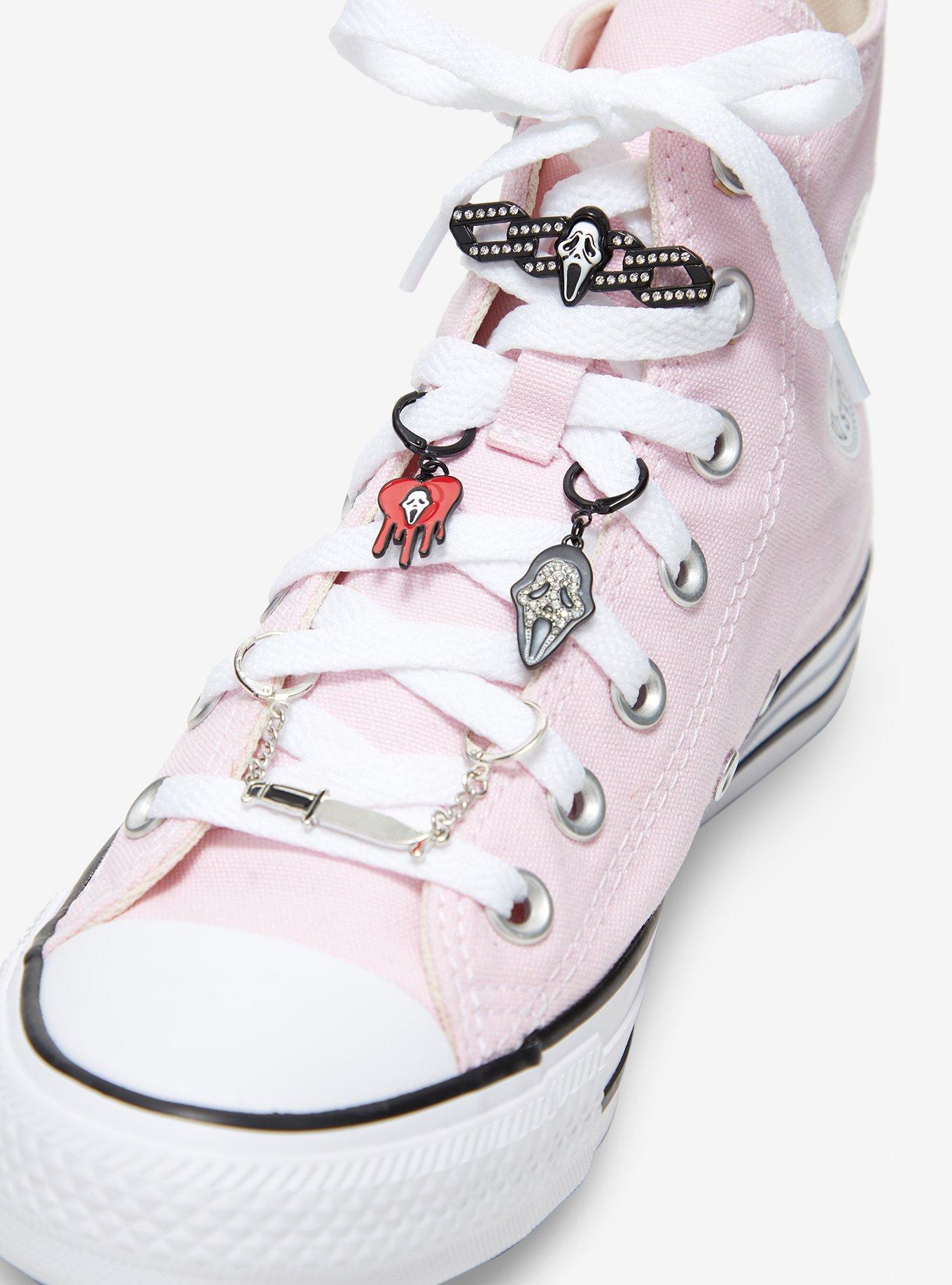 Ghost Face Icons Shoe Charm Set, , alternate