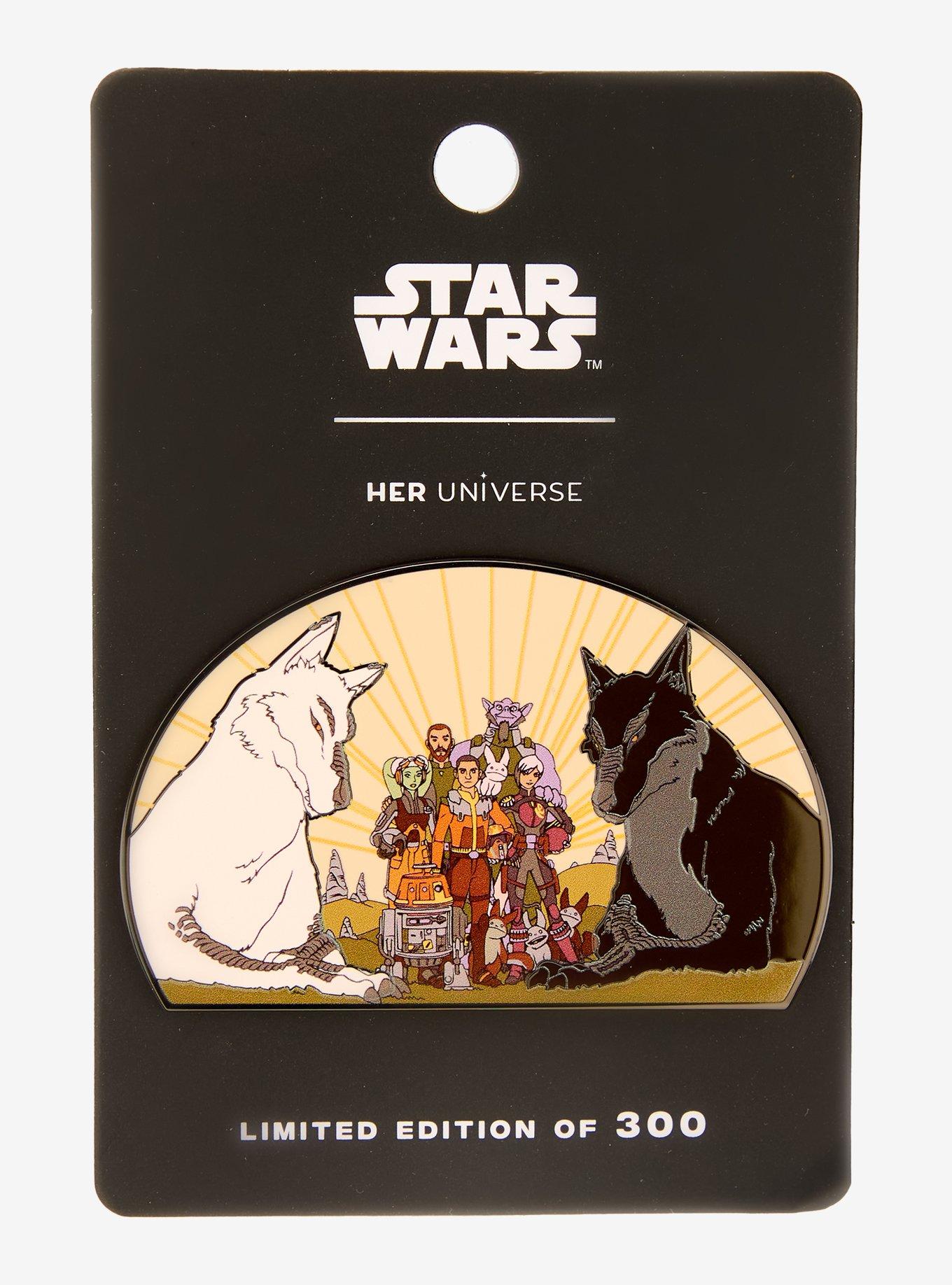 Her Universe Star Wars Rebels Mural Limited Edition Enamel Pin Her Universe Exclusive, , hi-res