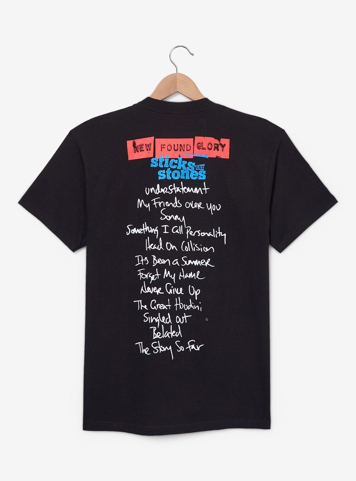 New Found Glory Sticks and Stones Album T-Shirt - BoxLunch Exclusive, , hi-res