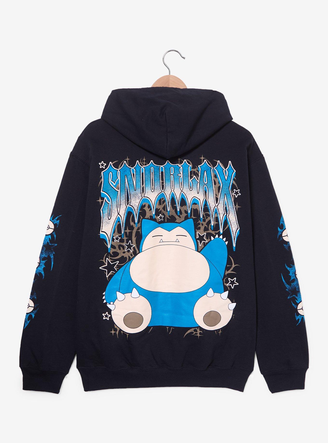 Pok&eacute;mon Snorlax Metal Portrait Hoodie - BoxLunch Exclusive, , hi-res