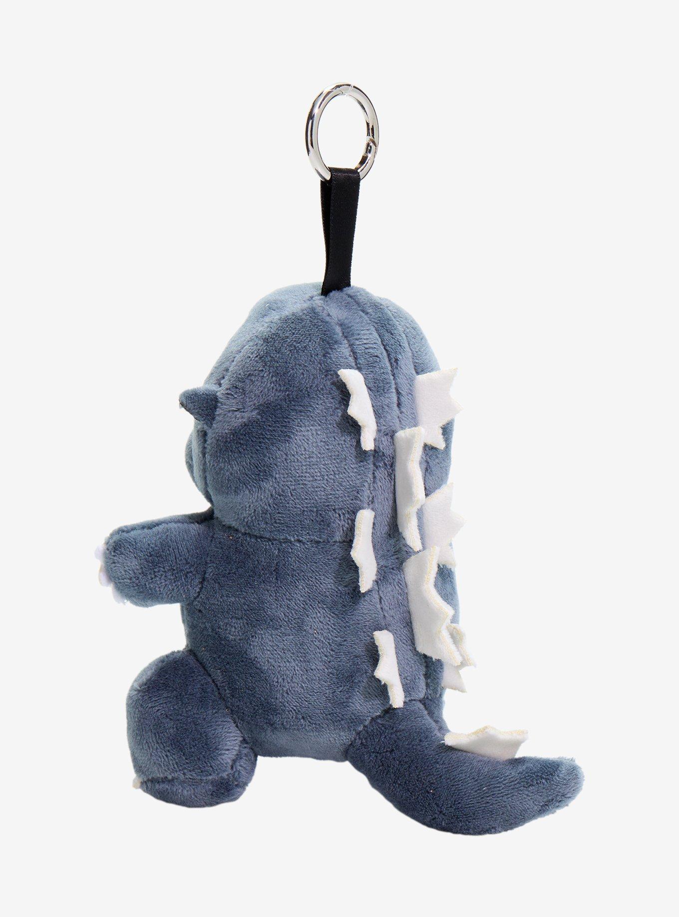 Godzilla 4 Inch Plush Clip, , alternate - view 3