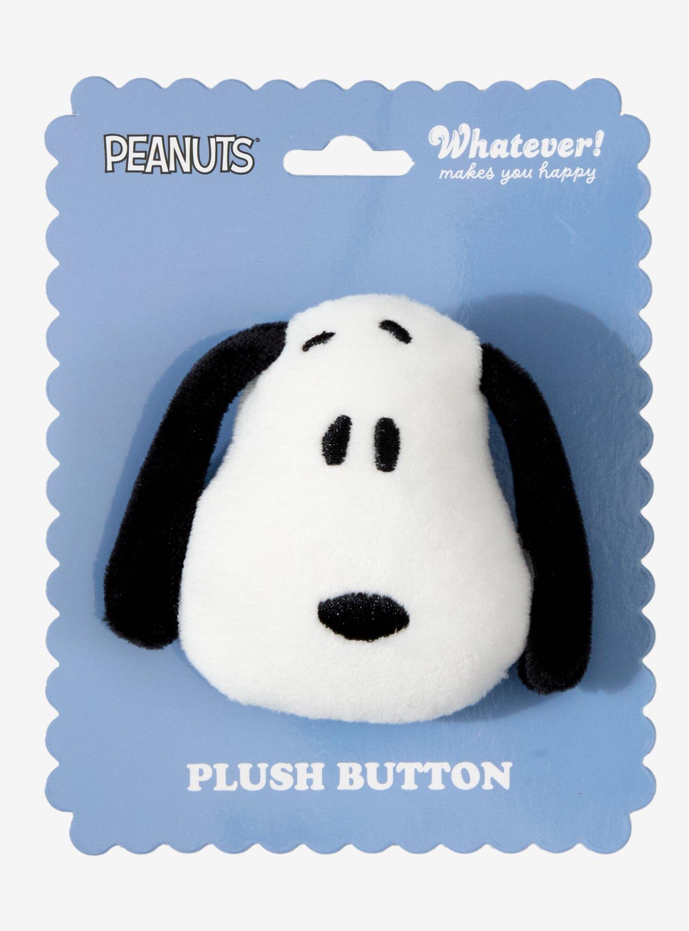 Whatever! Makes You Happy Peanuts Snoopy Plush Button, , hi-res