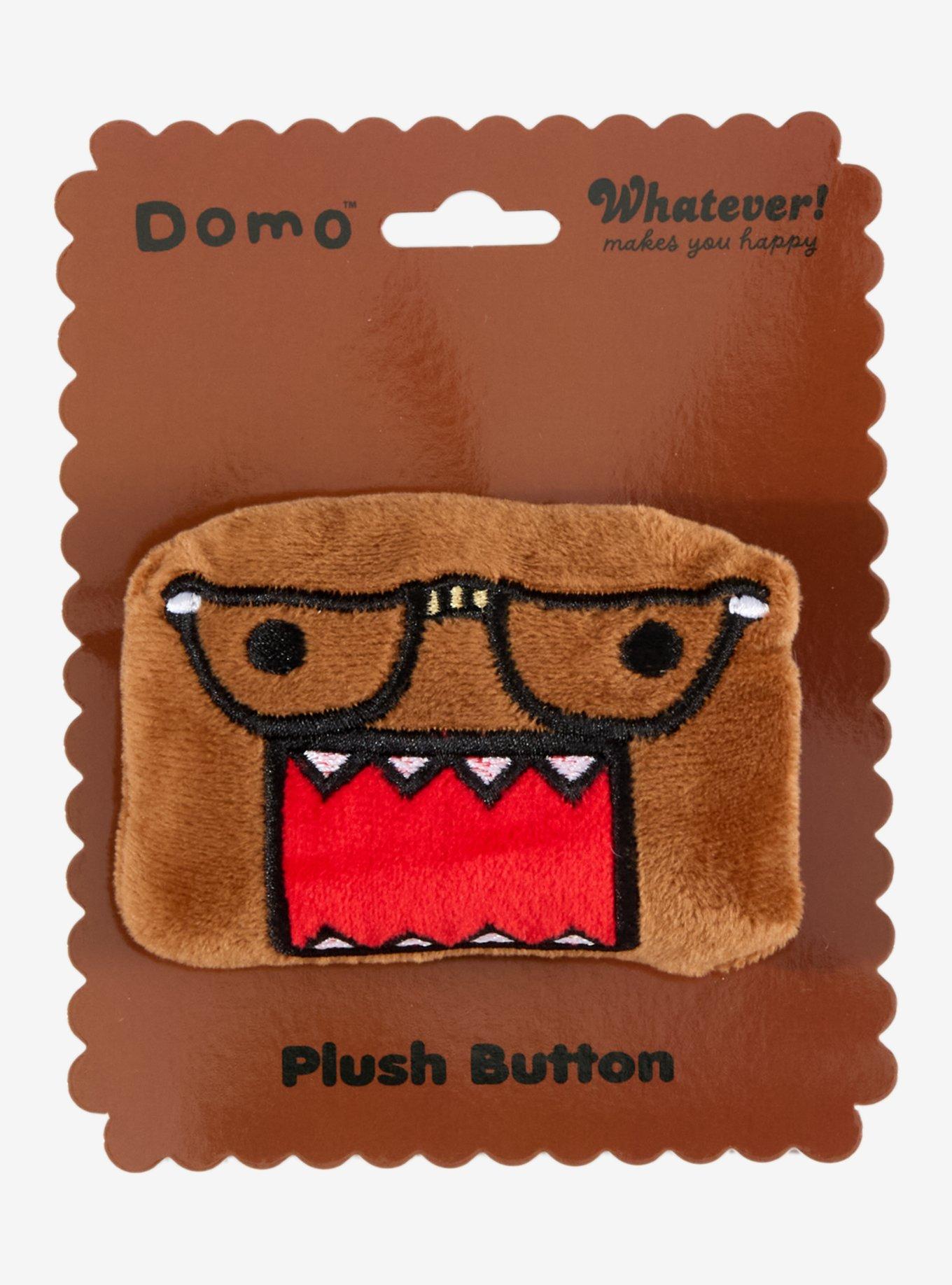 Whatever! Makes You Happy Domo Plush Button, , hi-res