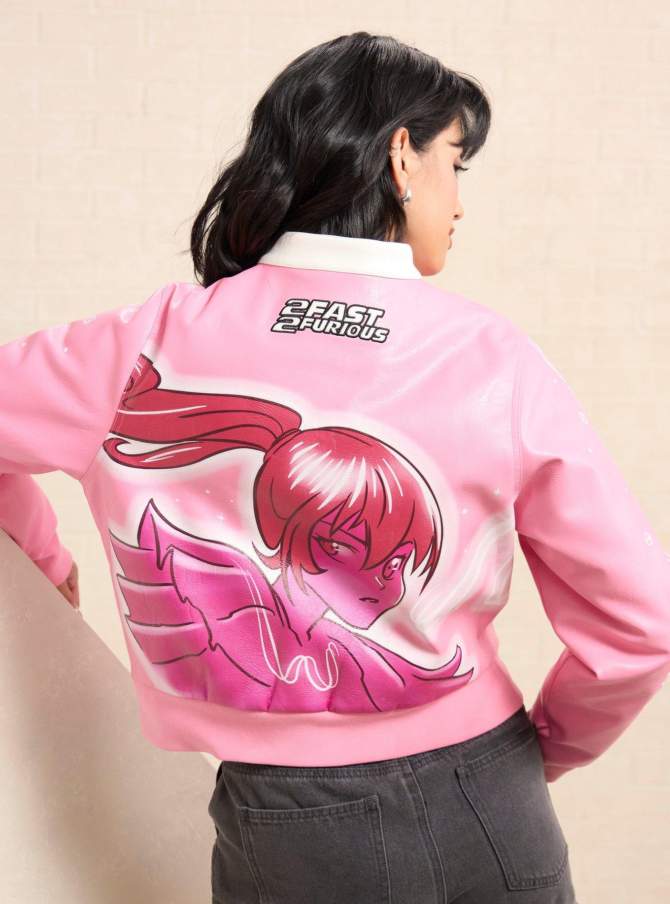 Fast & Furious Suki Women's Cropped Moto Jacket - BoxLunch Exclusive, , alternate - view 4