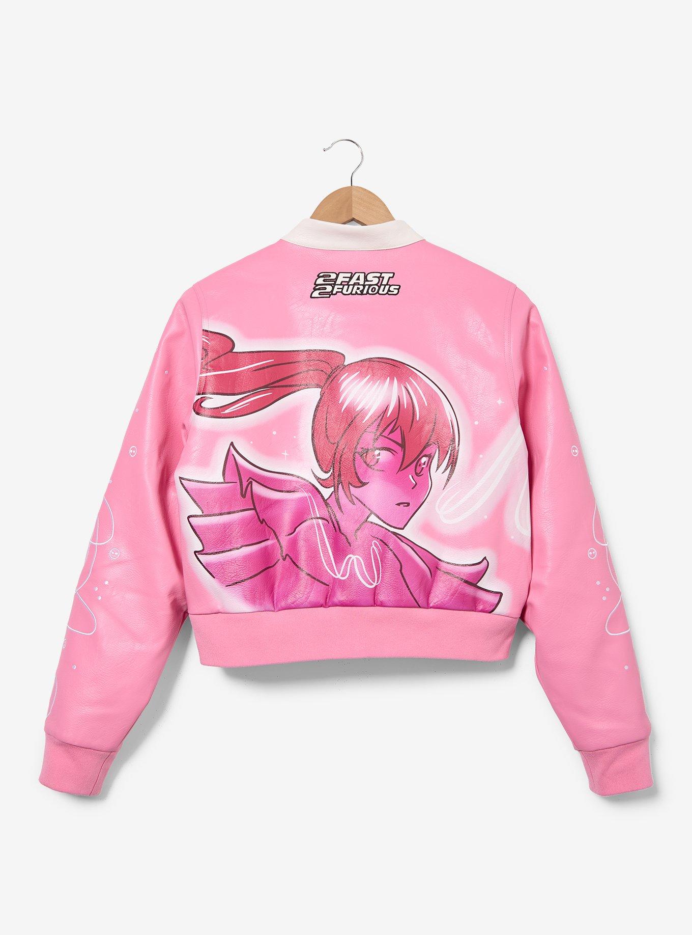 Fast & Furious Suki Women's Plus Cropped Moto Jacket - BoxLunch Exclusive