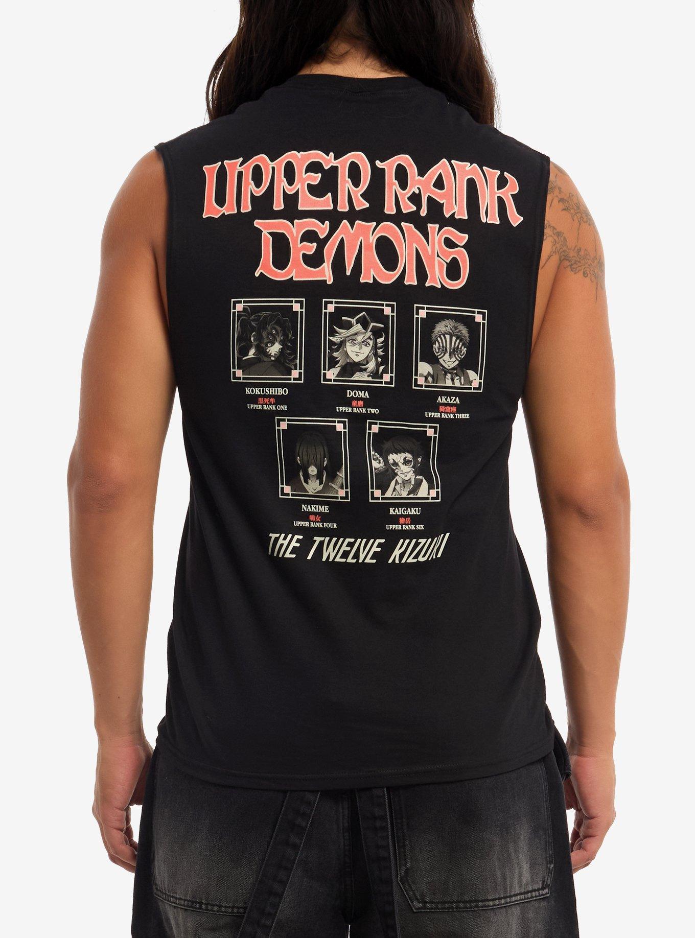 Demon Slayer: Kimetsu No Yaiba Upper Demons Muscle Tank Top, , hi-res