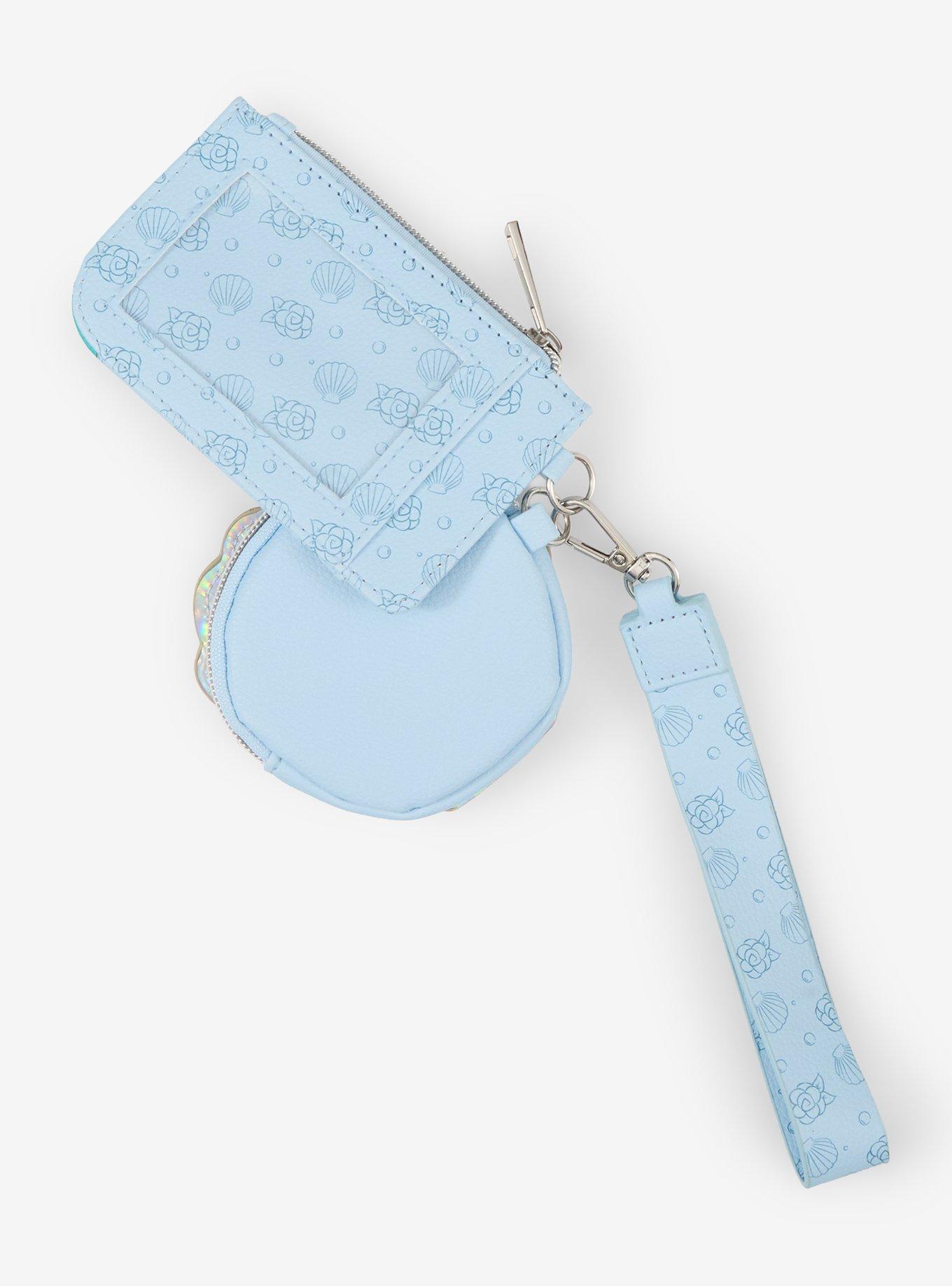 Disney The Little Mermaid Ariel Wallet & Seashell Pouch Wristlet, , alternate - view 2