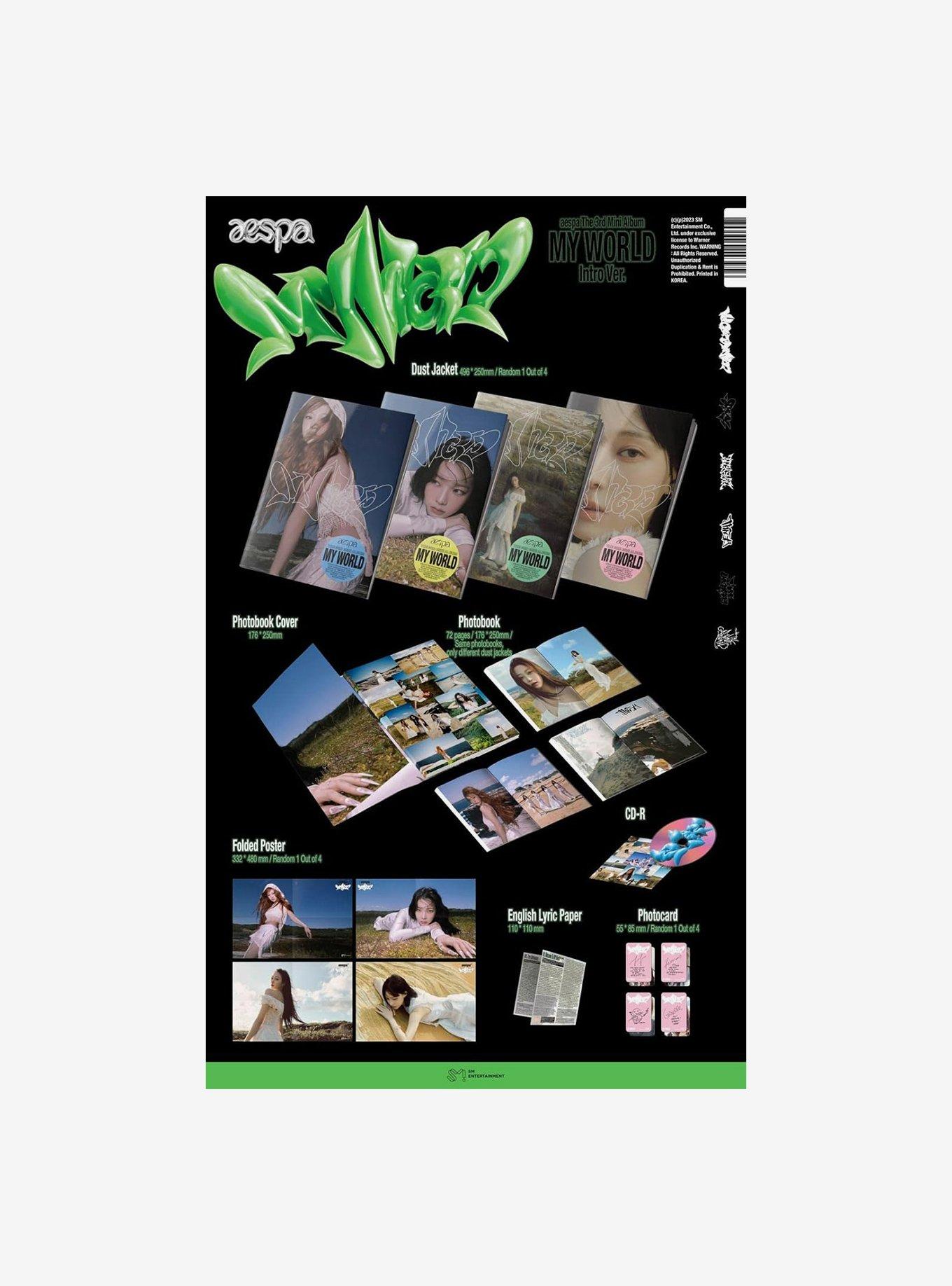 Aespa My World The 3rd Mini Album Intro Ver. Vinyl LP, , alternate