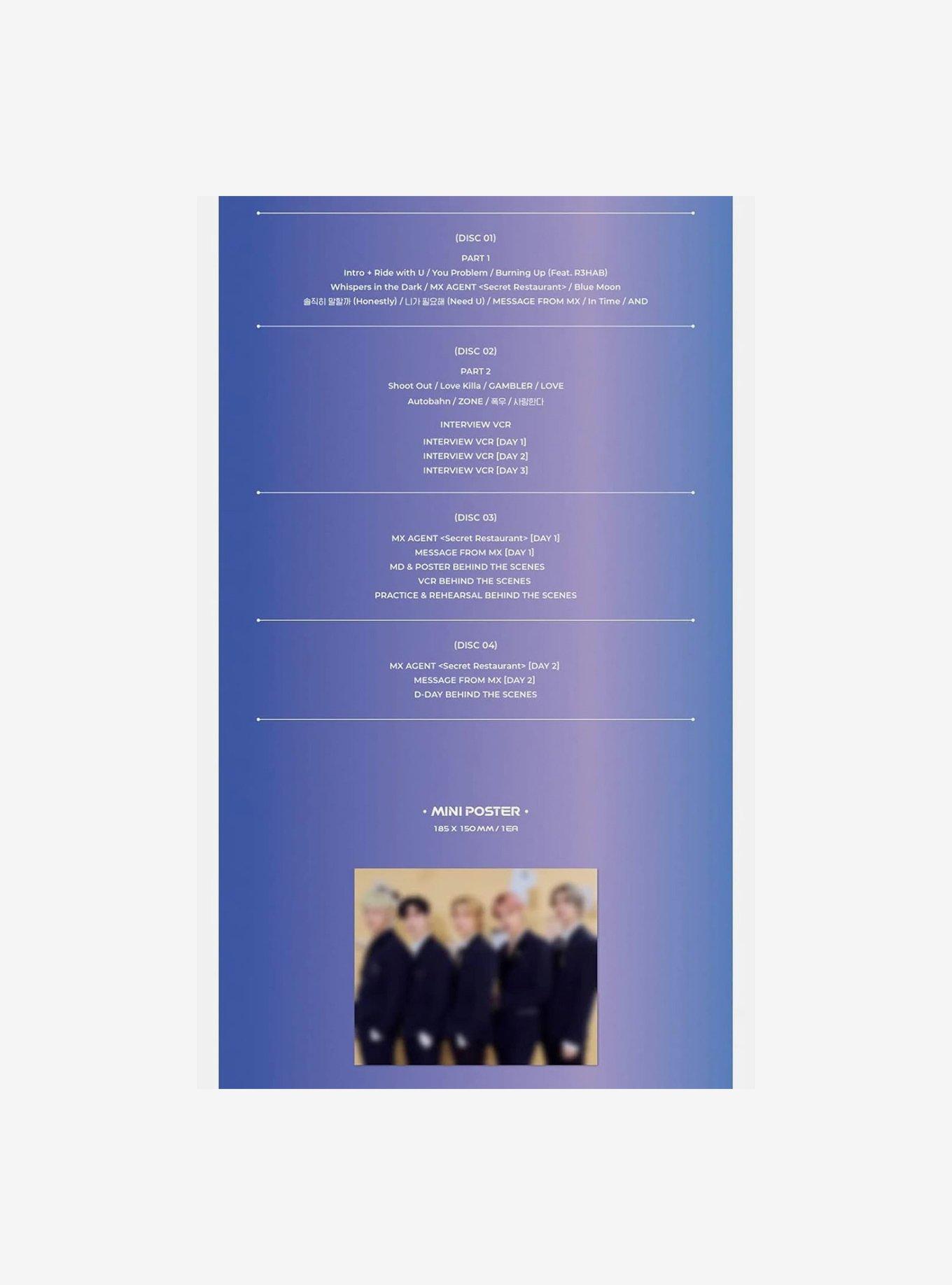 Monsta X MX Agent 2022 6th Official Fanclub Monbebe Fan-Concert Vinyl LP, , alternate