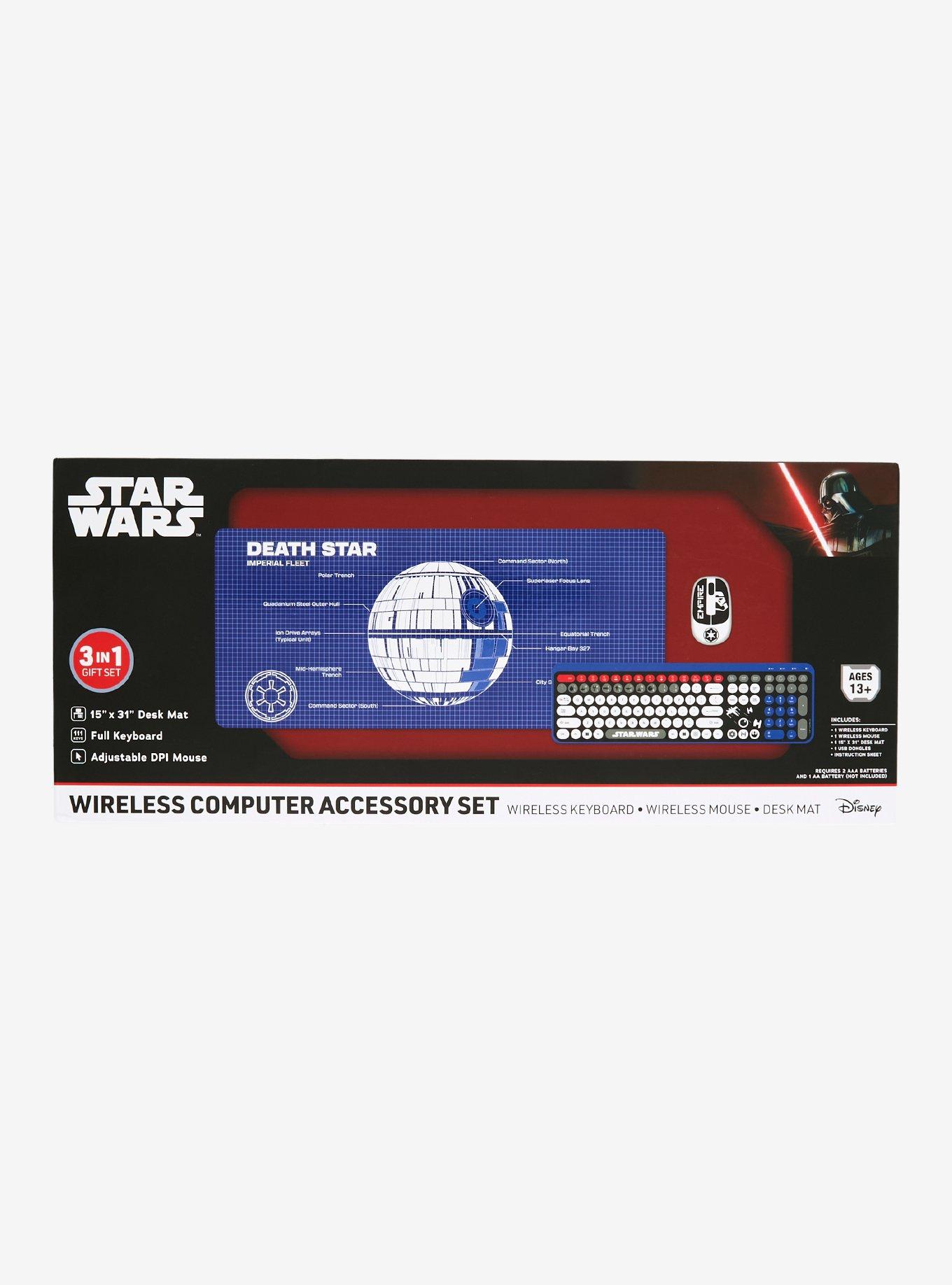 Star Wars Death Star Blueprint Wireless Computer Accessory Set - BoxLunch Exclusive, , alternate - view 3