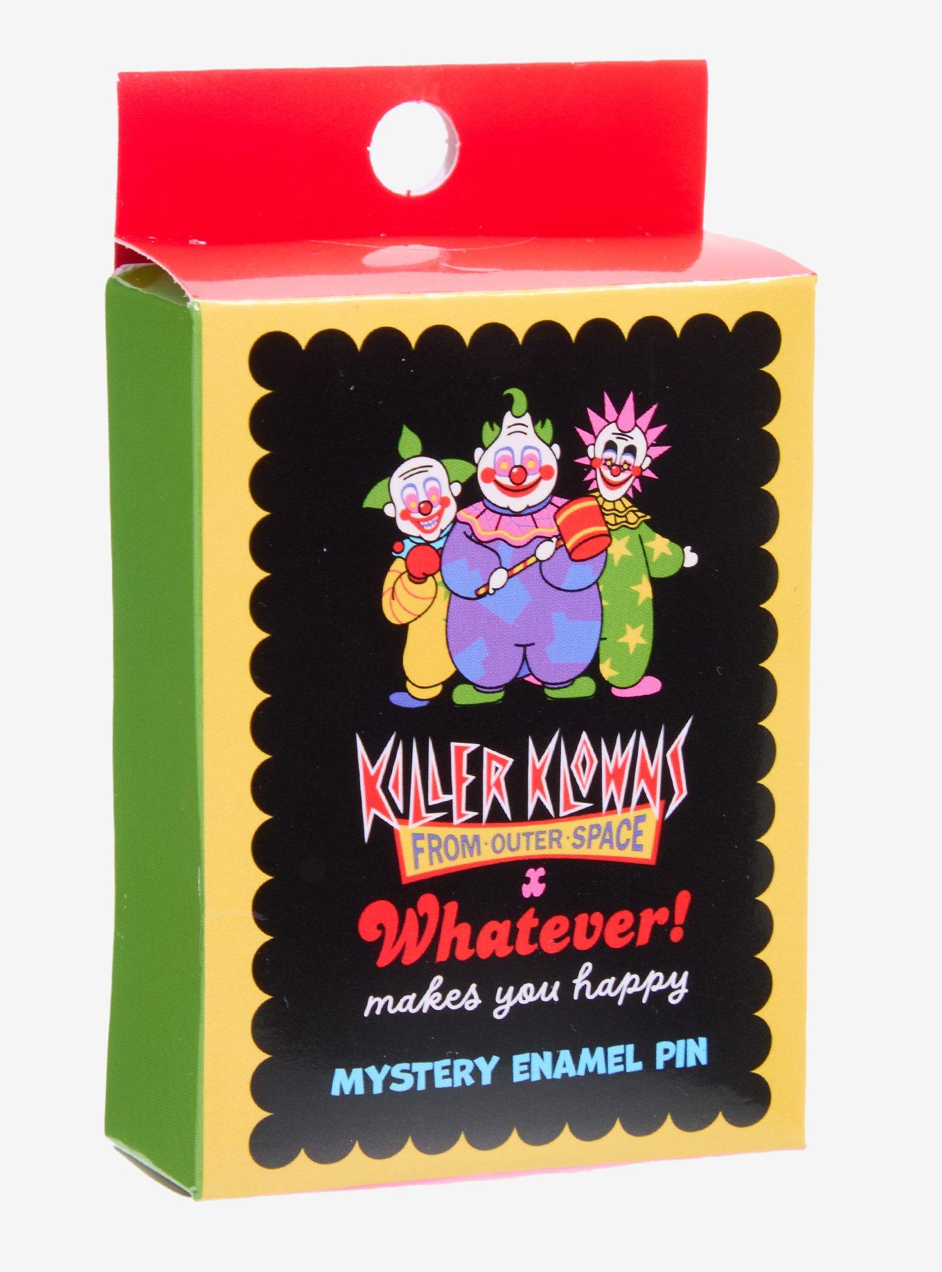Whatever! Makes You Happy x Killer Klowns From Outer Space Blind Box Enamel Pin - BoxLunch Exclusive, , hi-res