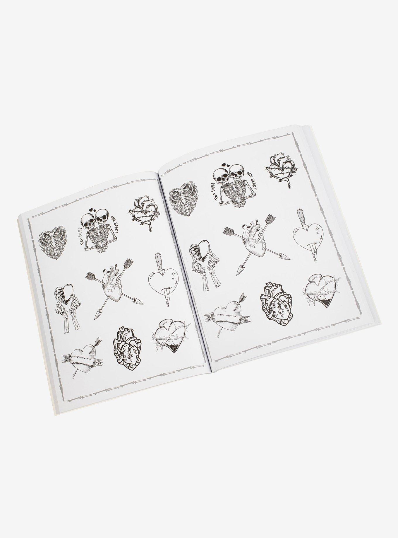 Love You To Death Coloring Stickers Book, , hi-res