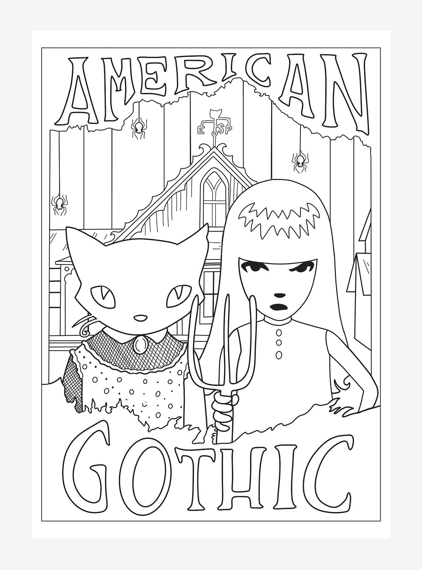 Emily The Strange Coloring Book, , alternate - view 3