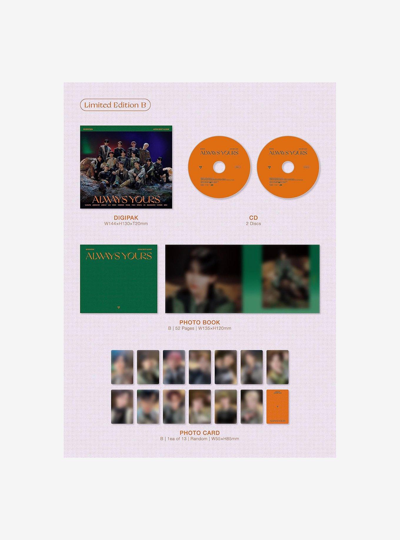 Seventeen Always Yours (Limited Edition B) Vinyl LP, , hi-res
