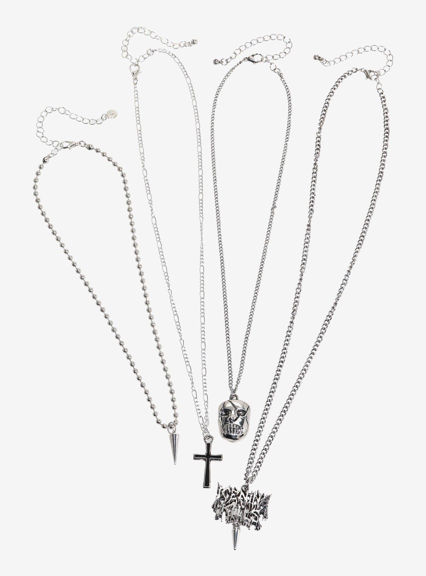Ice Nine Kills Logo Necklace Set, , hi-res