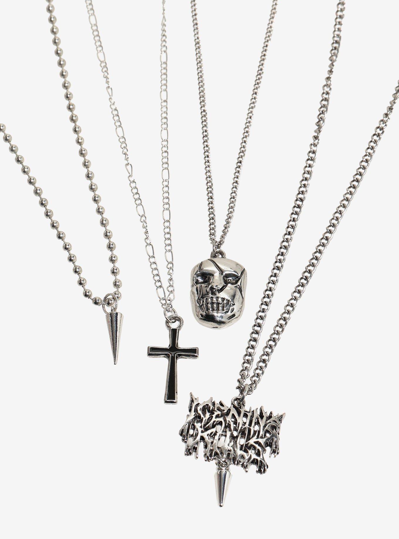 Ice Nine Kills Logo Necklace Set, , alternate - view 3