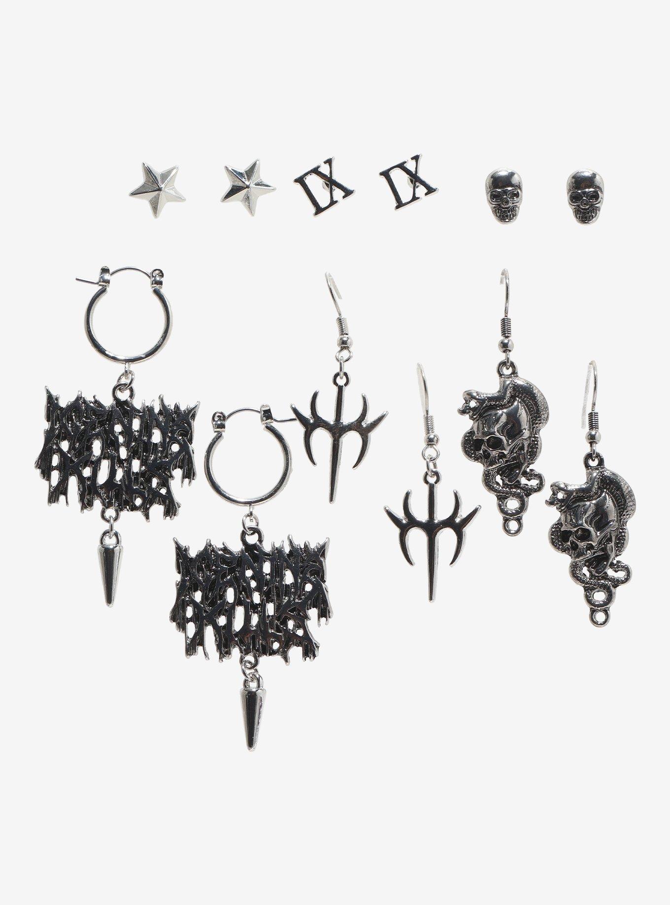 Ice Nine Kills Logo Earring Set, , hi-res