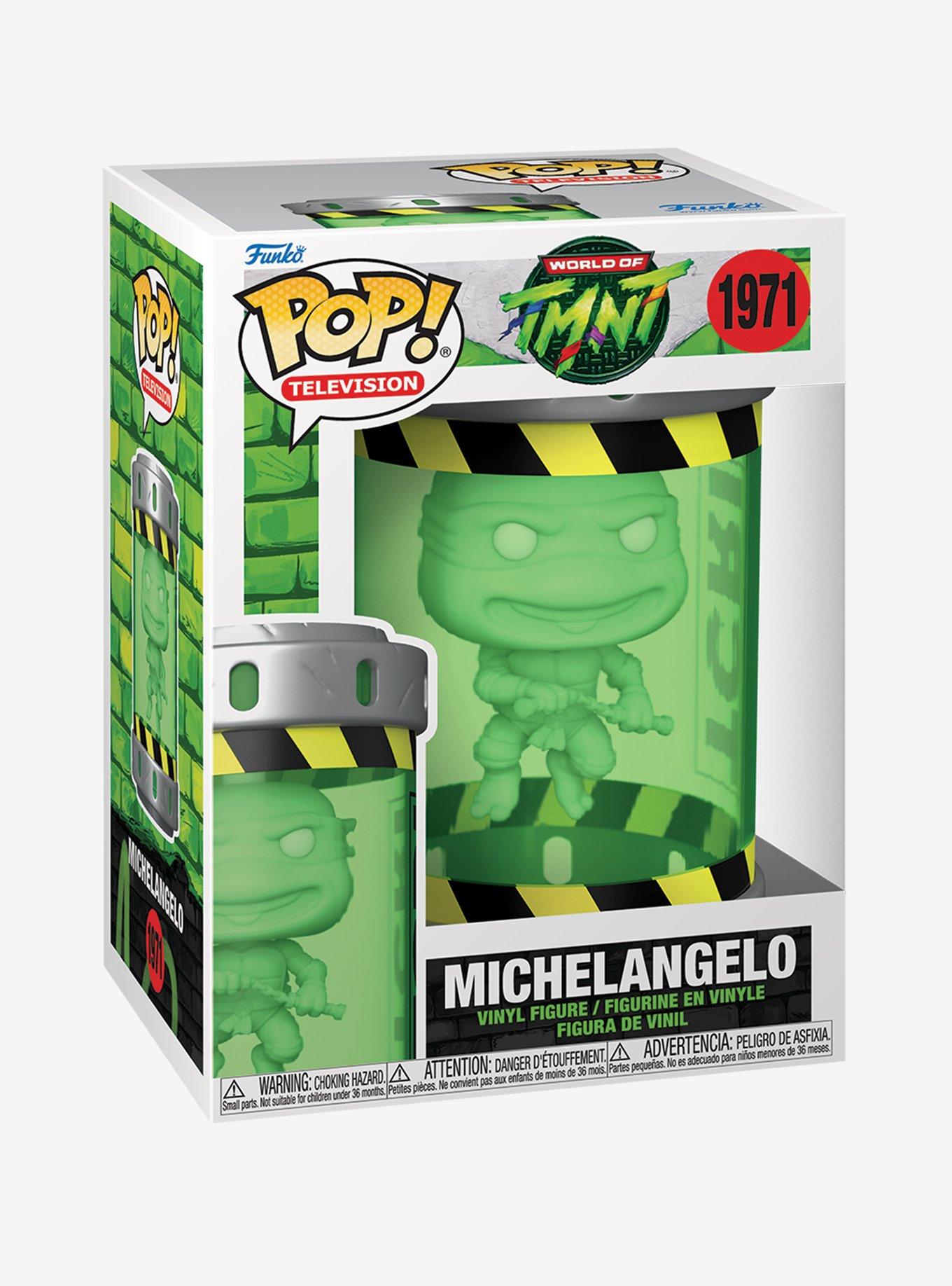 Funko Pop! Teenage Mutant Ninja Turtles Michelangelo Glow-in-the-Dark Vinyl Figure, , alternate - view 2