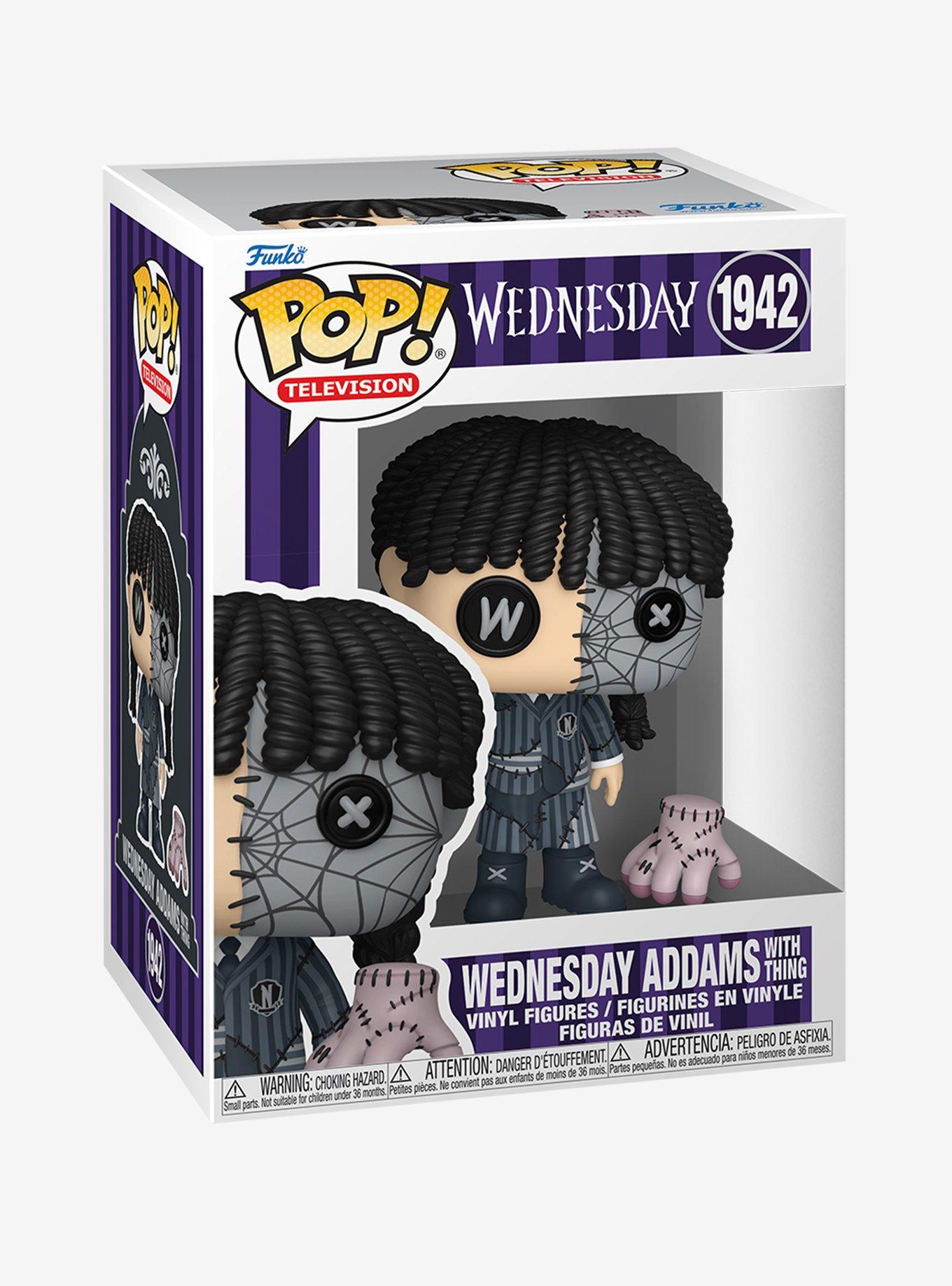 Funko Pop! Television Wednesday Wednesday Addams With Thing Vinyl Figure, , hi-res