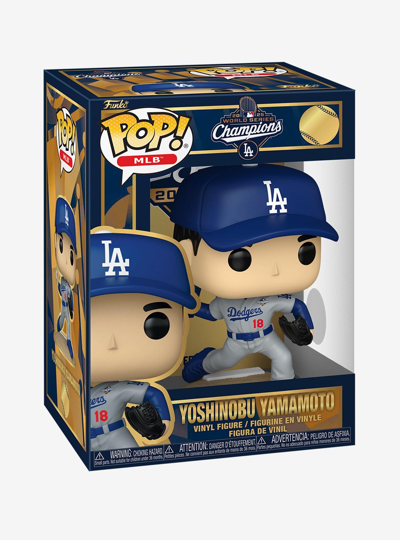 Funko Pop! MLB 2025 World Series Yoshinobu Yamamoto Vinyl Figure