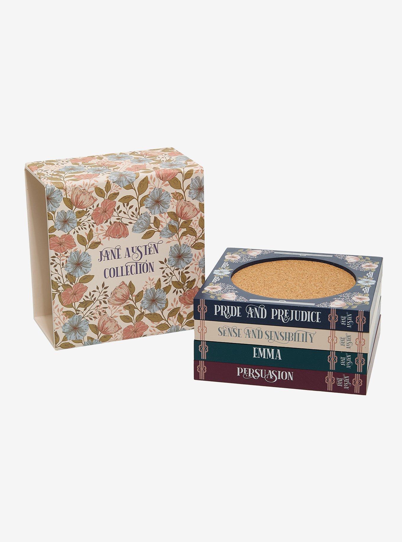 Jane Austen Book Coaster Set, , hi-res