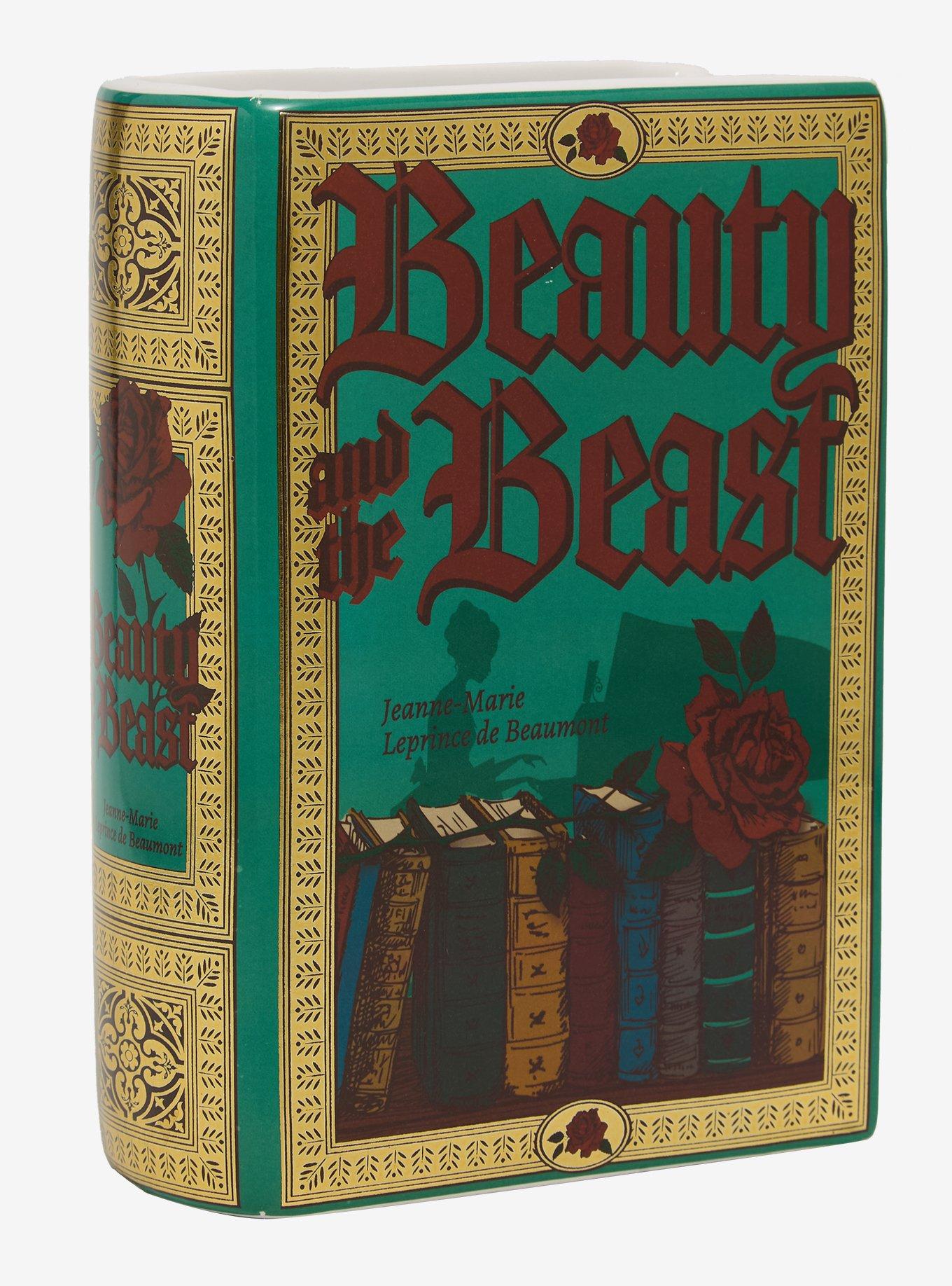 Beauty and the Beast Book Figural Vase, , hi-res