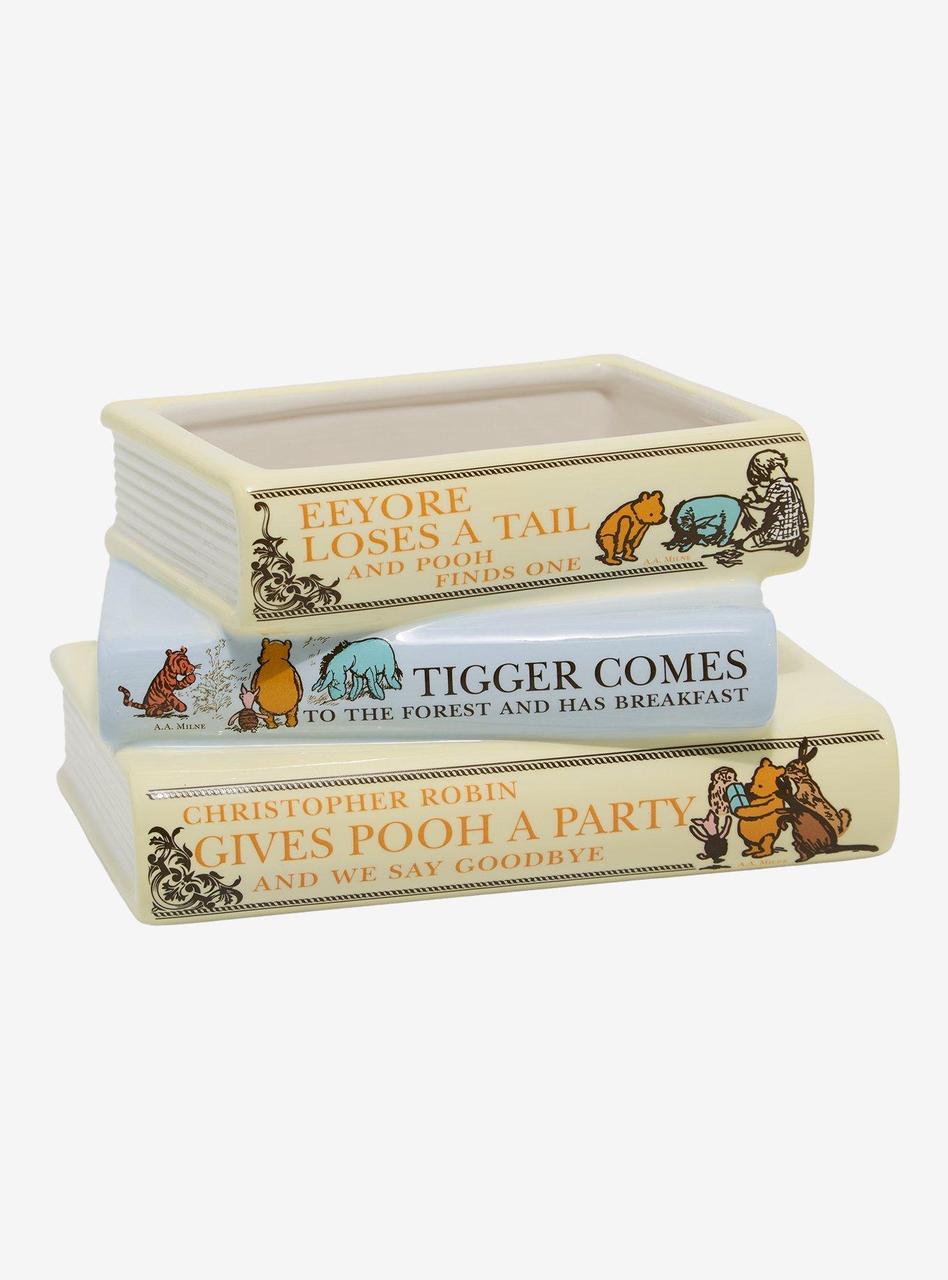 Winnie the Pooh Book Stack Figural Vase, , hi-res