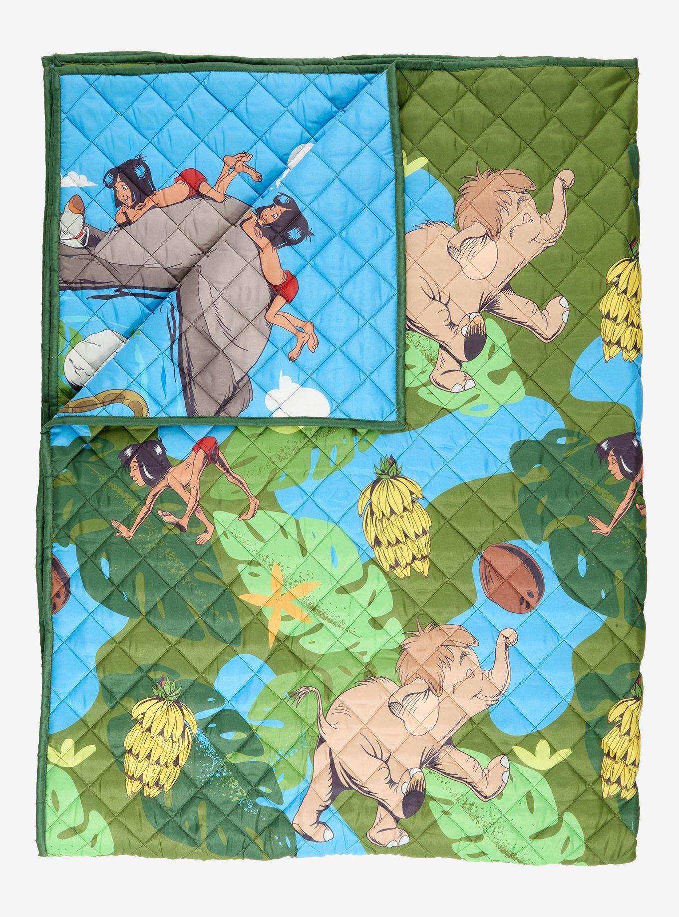 Disney The Jungle Book Reversible Retro Quilted Blanket - BoxLunch Exclusive, , alternate - view 2