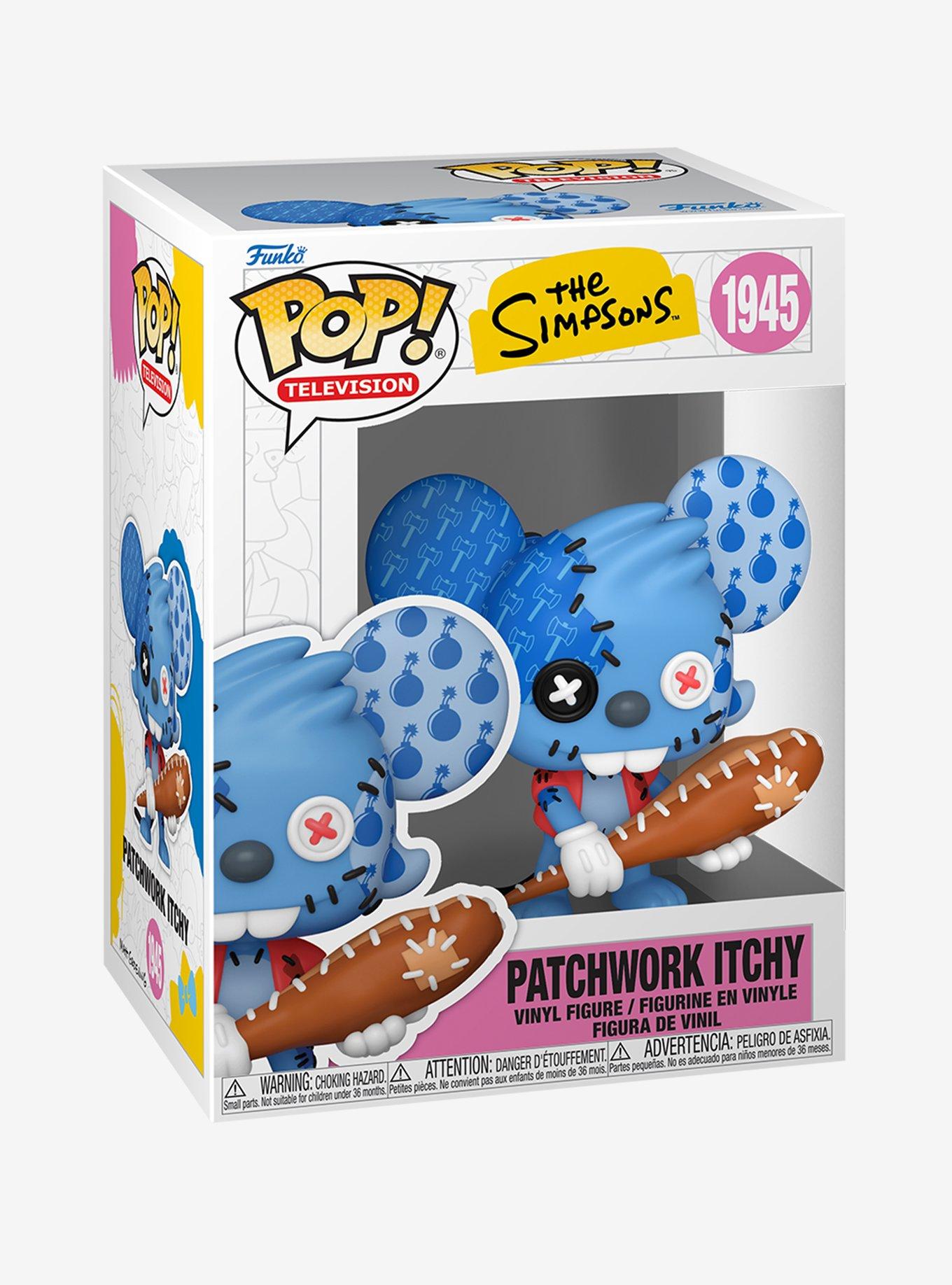Funko Pop! Television The Simpsons Patchwork Itchy Vinyl Figure