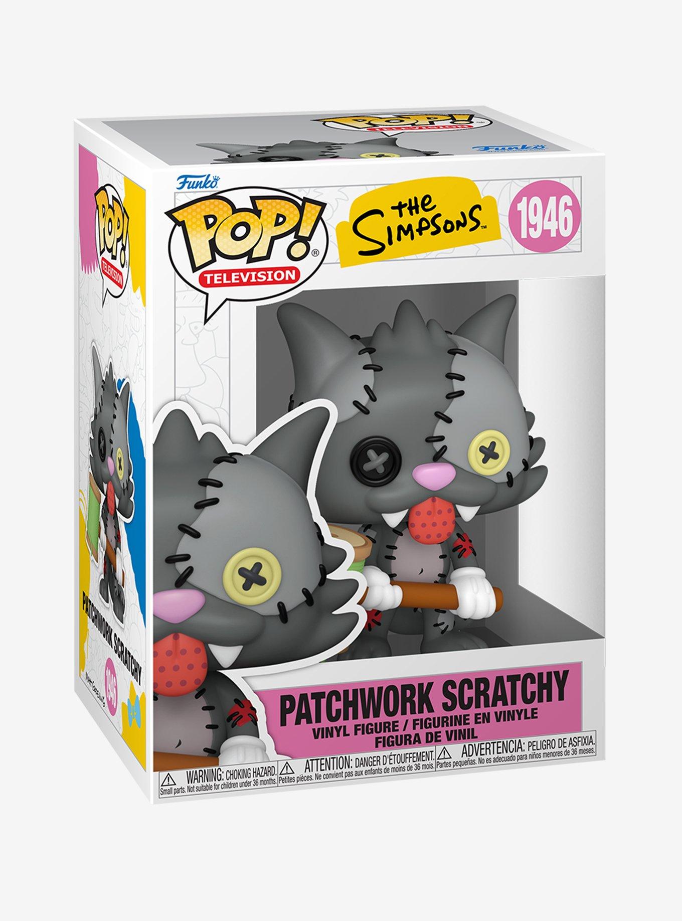 Funko Pop! Television The Simpsons Patchwork Scratchy Vinyl Figure