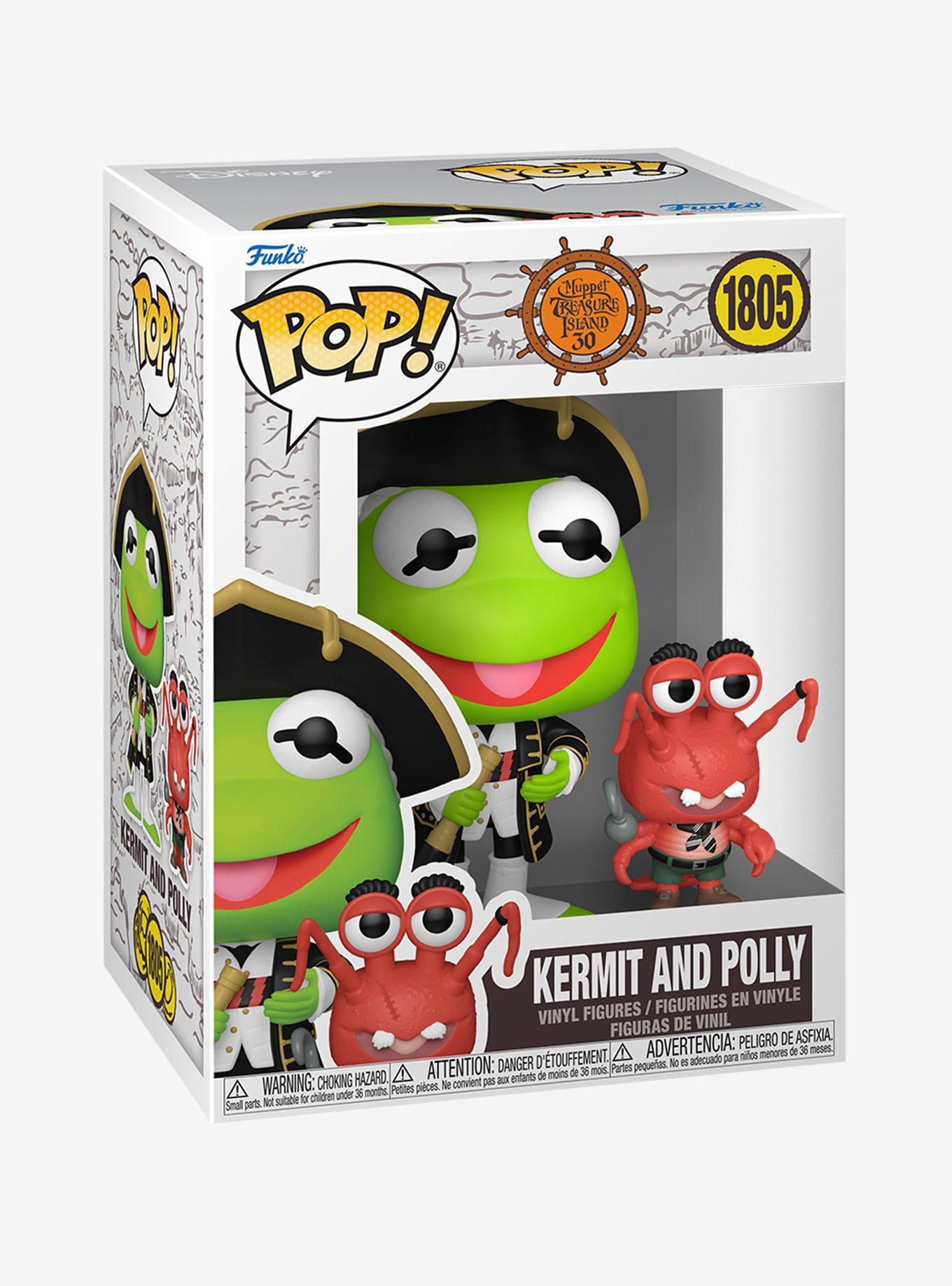 Funko Pop! Muppet Treasure Island 30th Anniversary Kermit and Polly Vinyl Figure, , hi-res