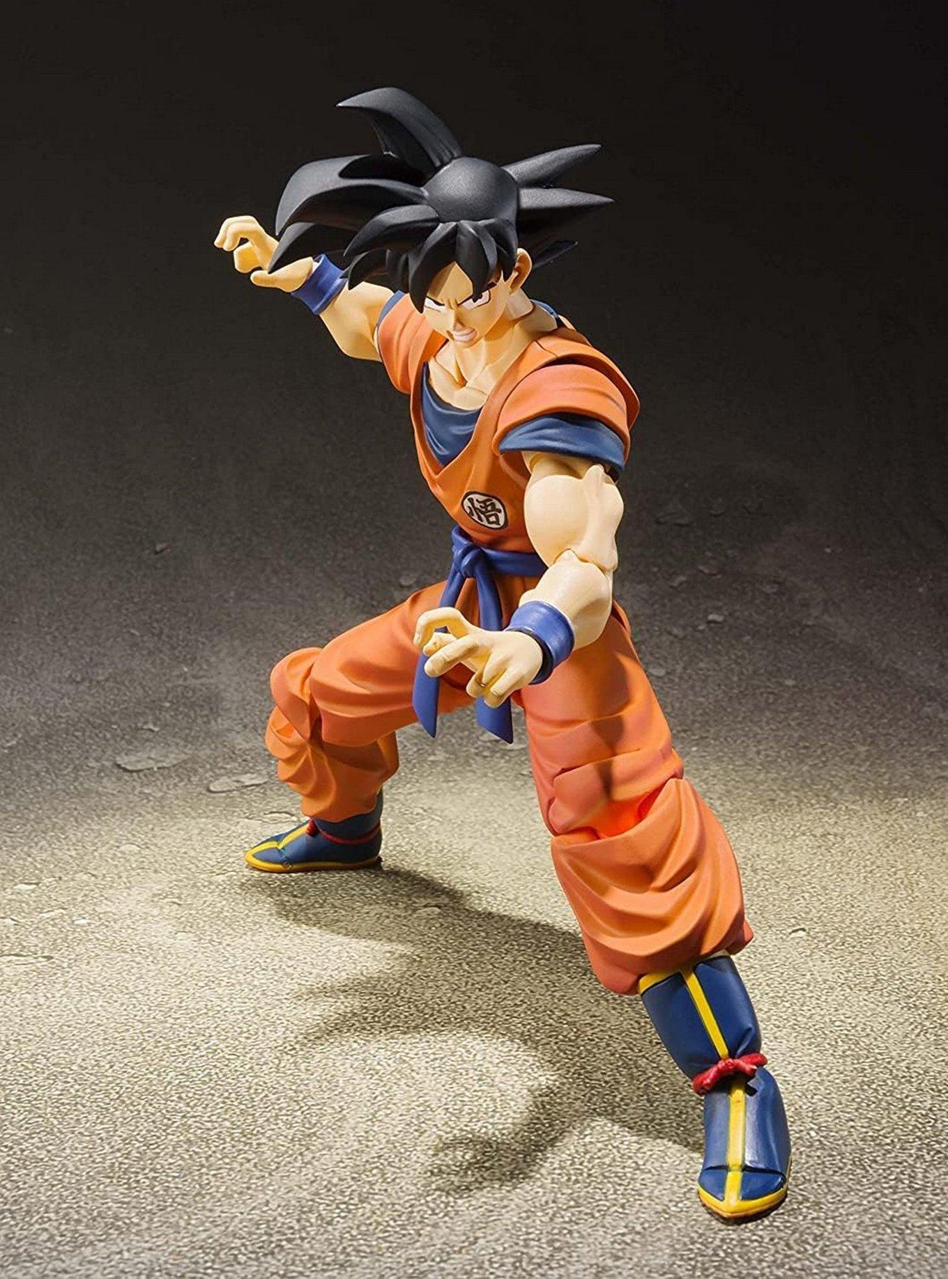 Bandai Namco Dragon Ball Z S.H.Figuarts Goku (A Saiyan Raised on Earth) Figure