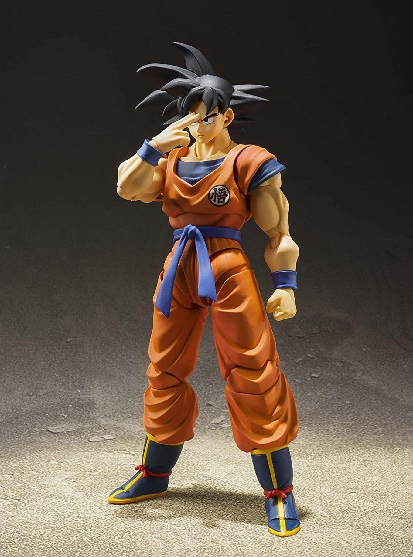 Bandai Namco Dragon Ball Z S.H.Figuarts Goku (A Saiyan Raised on Earth) Figure, , alternate