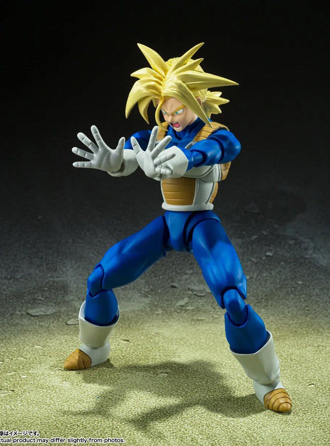 Bandai Namco Dragon Ball Z S.H.Figuarts Super Saiyan Trunks (Infinite Latent Super Power) Figure, , alternate