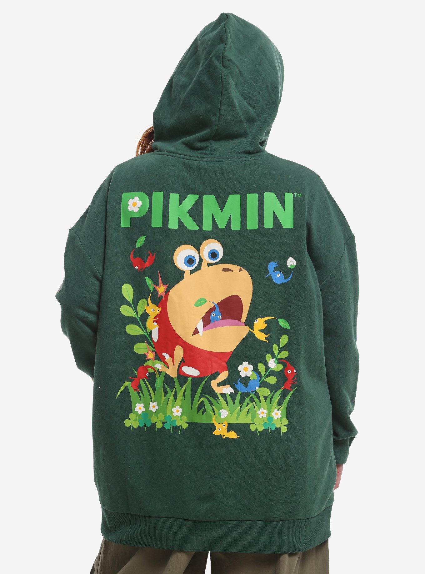 Pikmin Group Girls Hoodie Plus Size, , hi-res