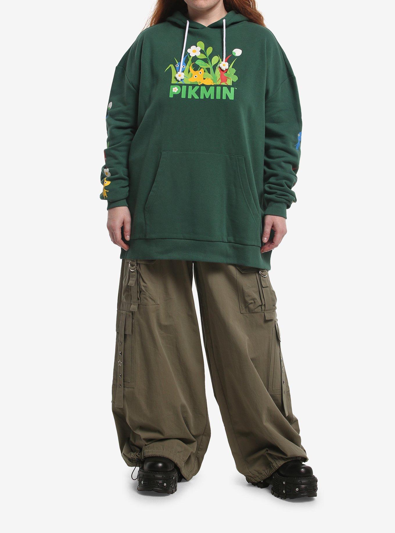 Pikmin Group Girls Hoodie Plus Size, MULTI, alternate - view 3