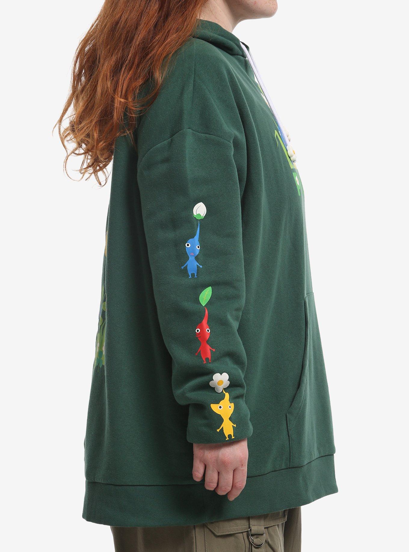 Pikmin Group Girls Hoodie Plus Size, MULTI, alternate - view 4