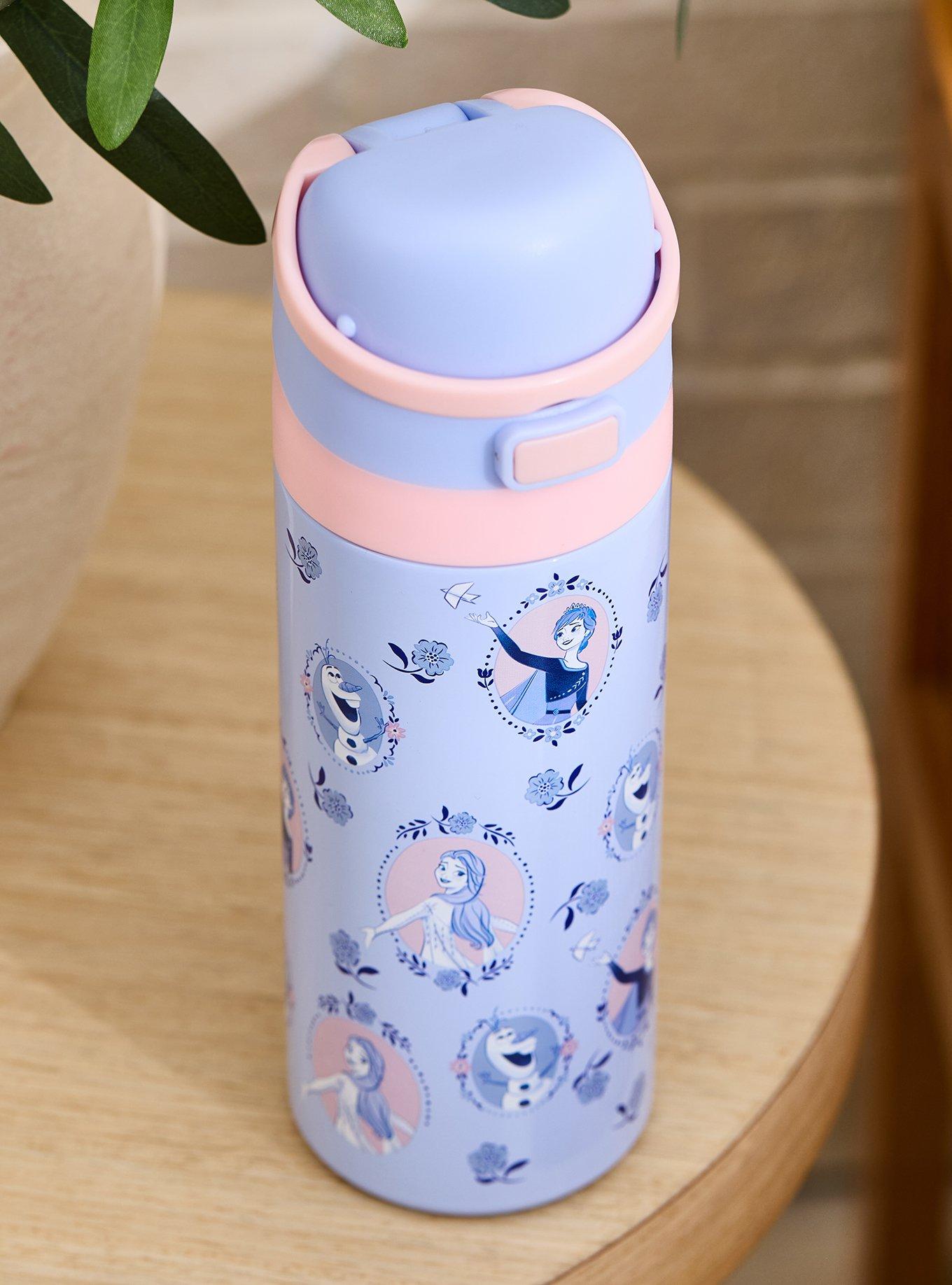 Disney Frozen Characters Allover Print Travel Water Bottle, , hi-res