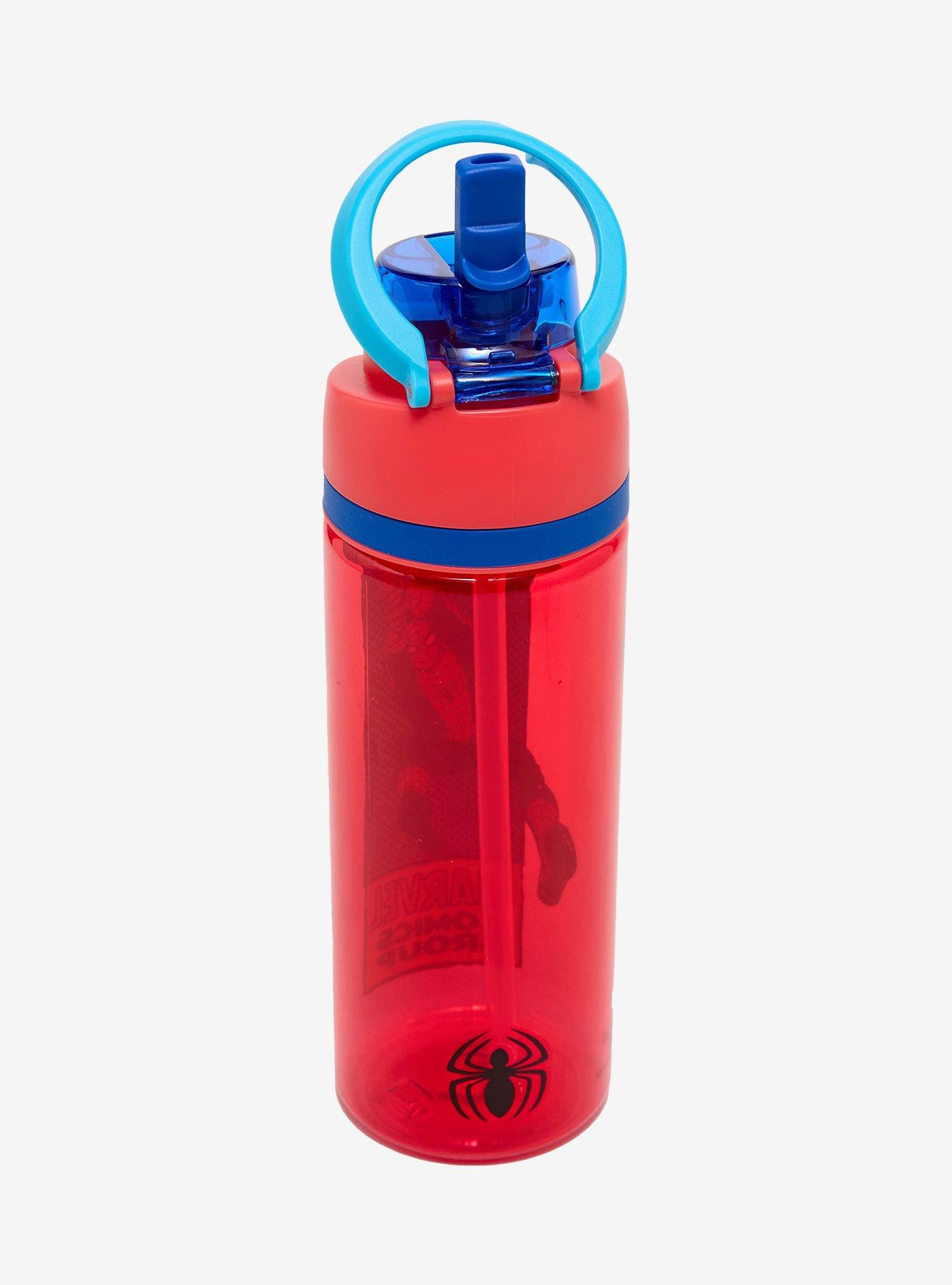 Marvel Spider-Man Comic Panel Flip Top Water Bottle, , alternate - view 3