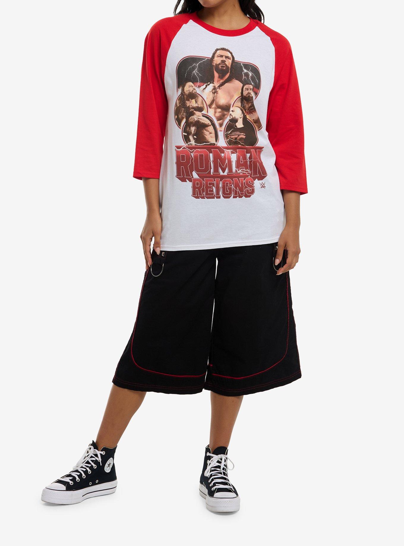 WWE Roman Reigns Collage Raglan T-Shirt, , hi-res